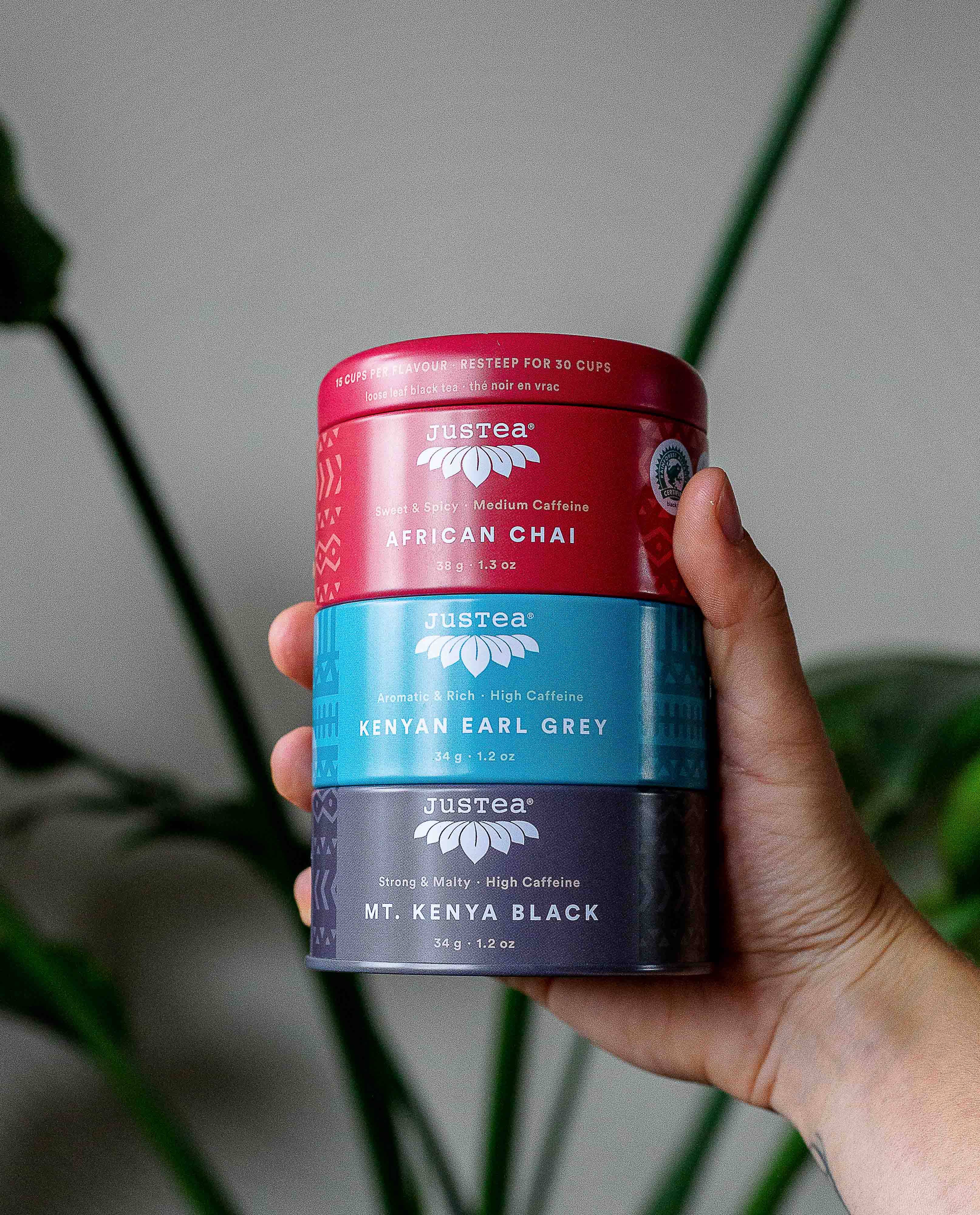 Black Tea Trio Tin & Spoon - Organic, Fair-Trade Tea Gift - Image 5