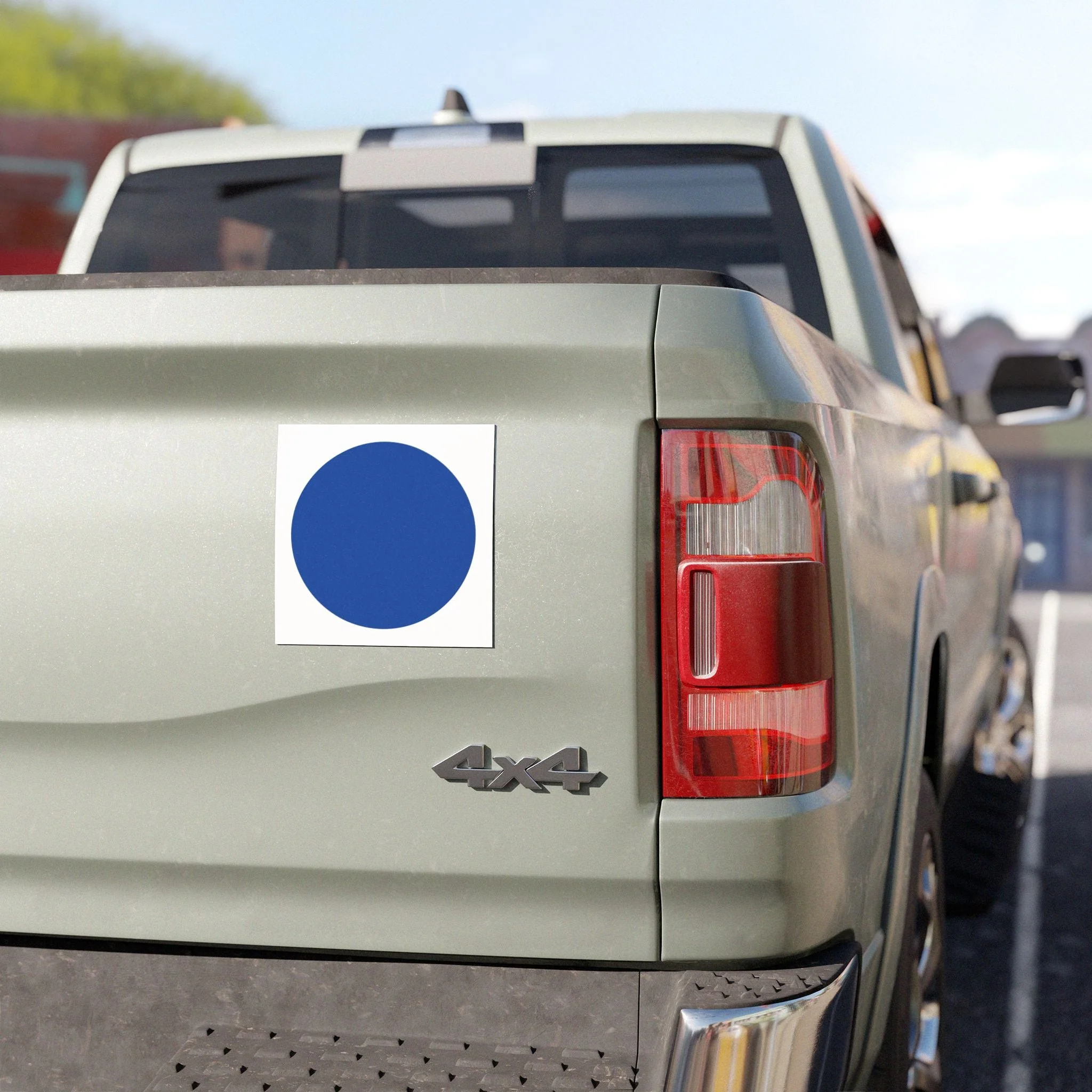 Blue Dot Car Magnet - Image 2