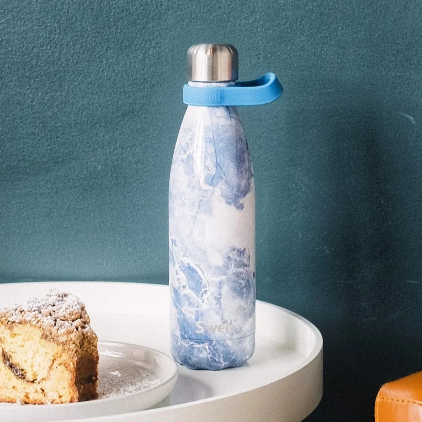 Blue Granite Insulated Stainless Steel Bottle – 17 oz - Image 2