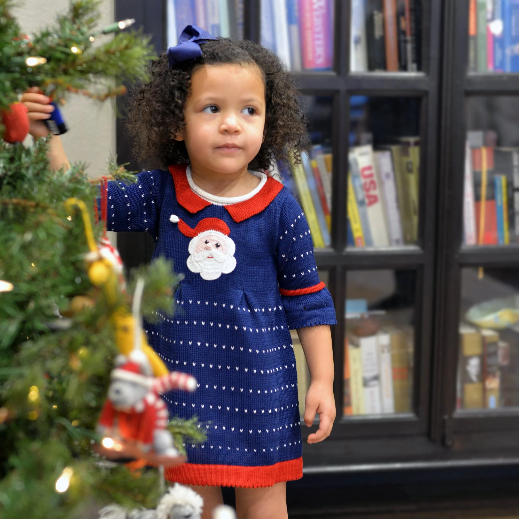 Blue Santa Dress - Image 3