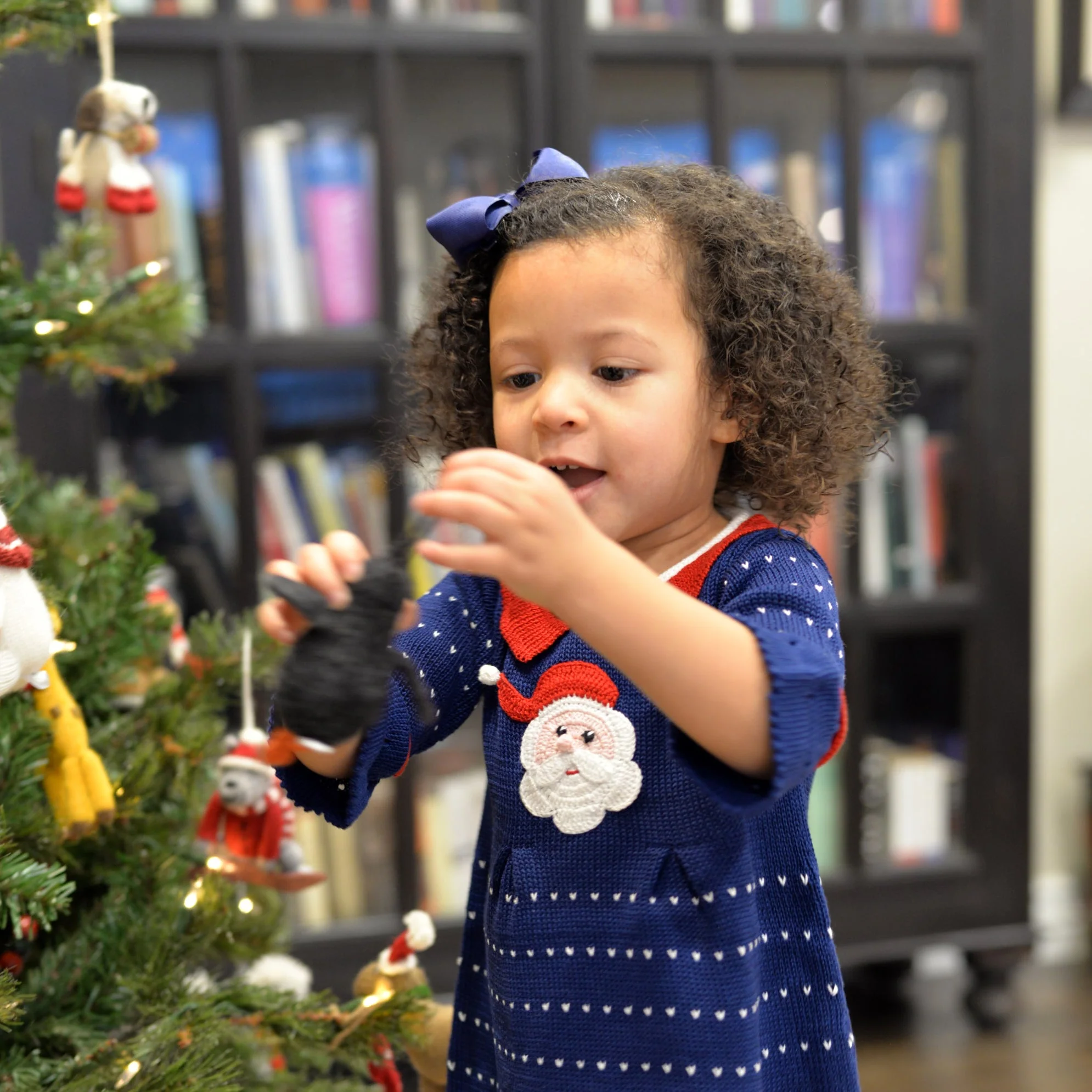 Blue Santa Dress - Image 4
