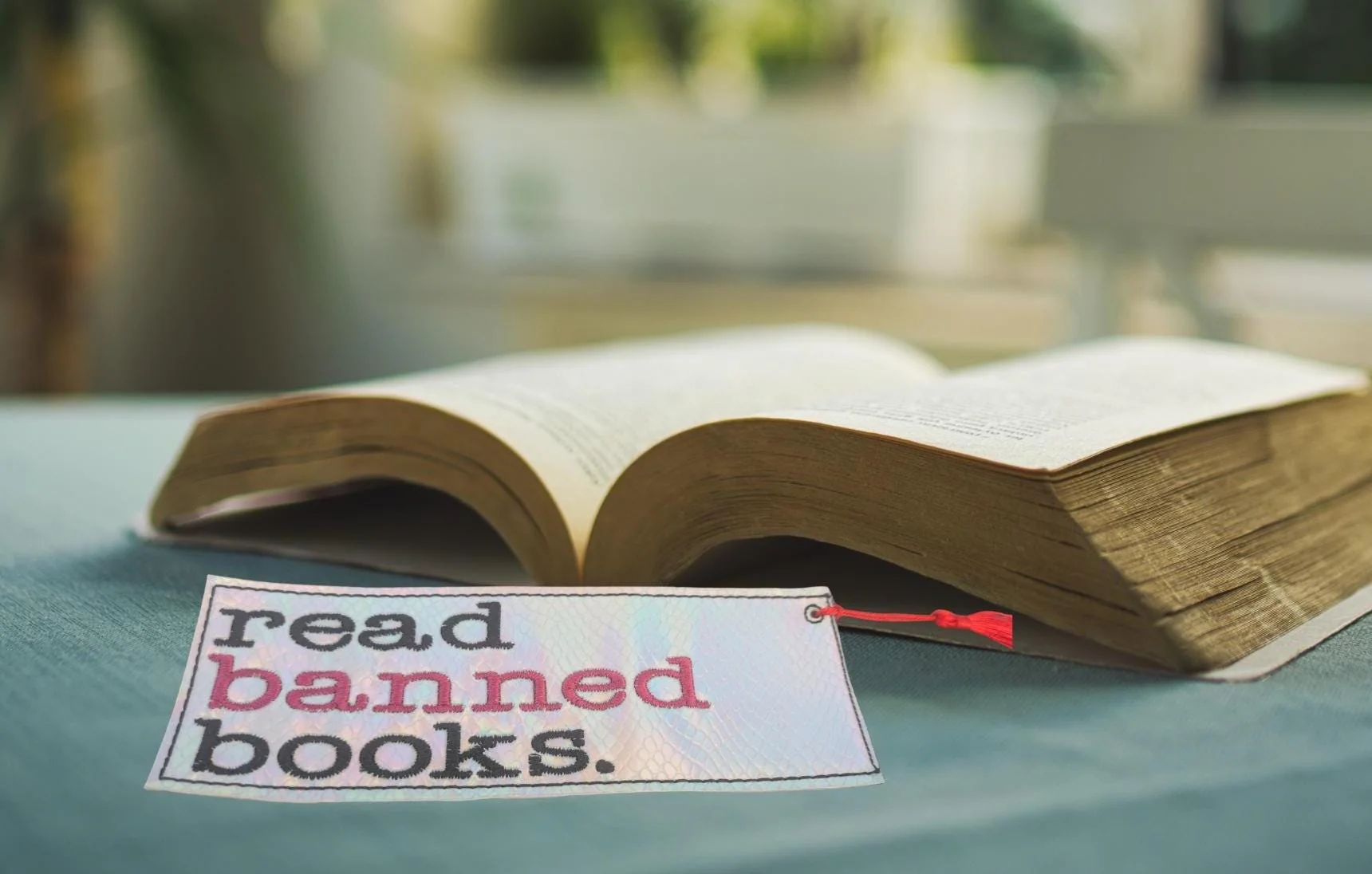 Bookmark: embroidered gift book lover books - Image 6