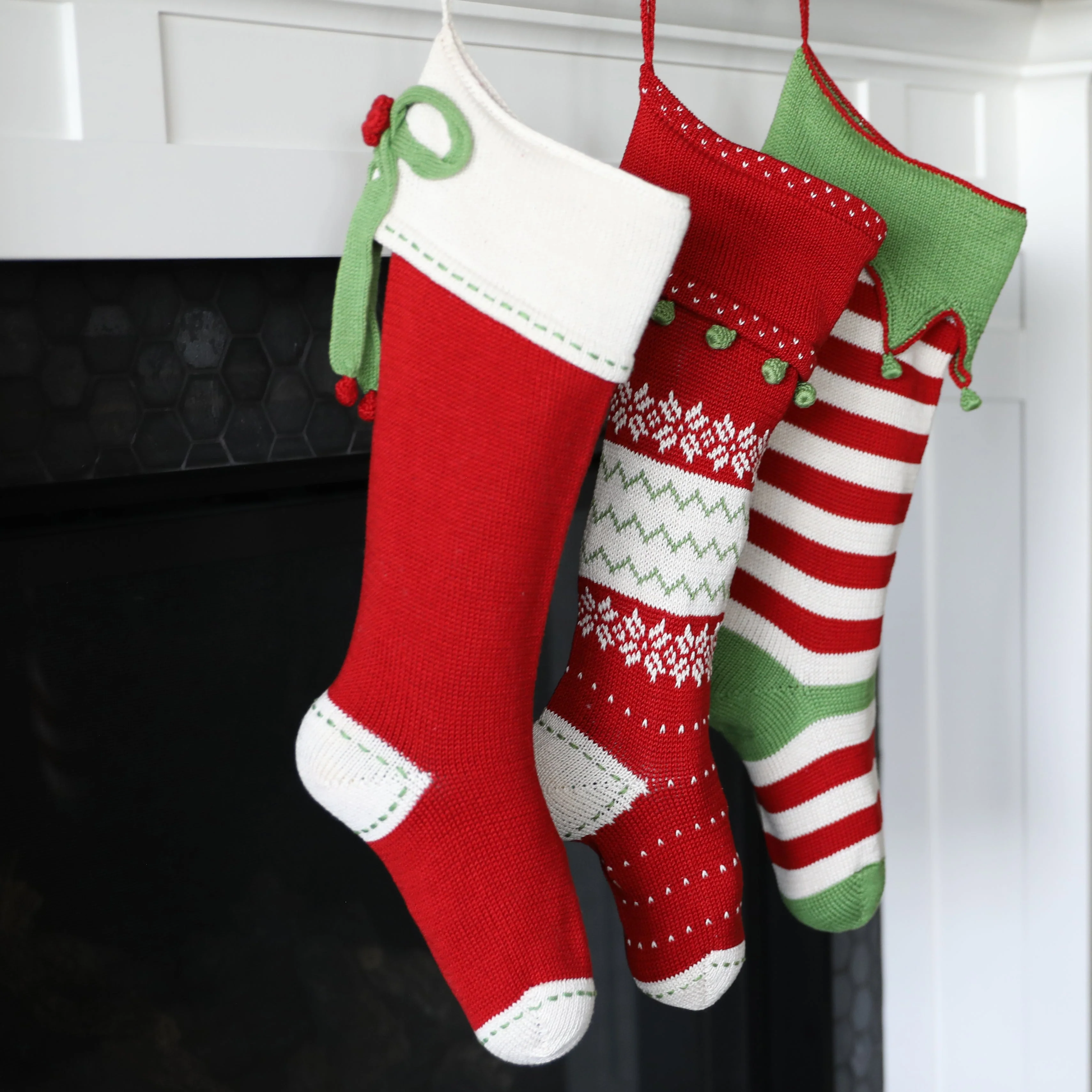 Bow Stocking, Red - Image 2