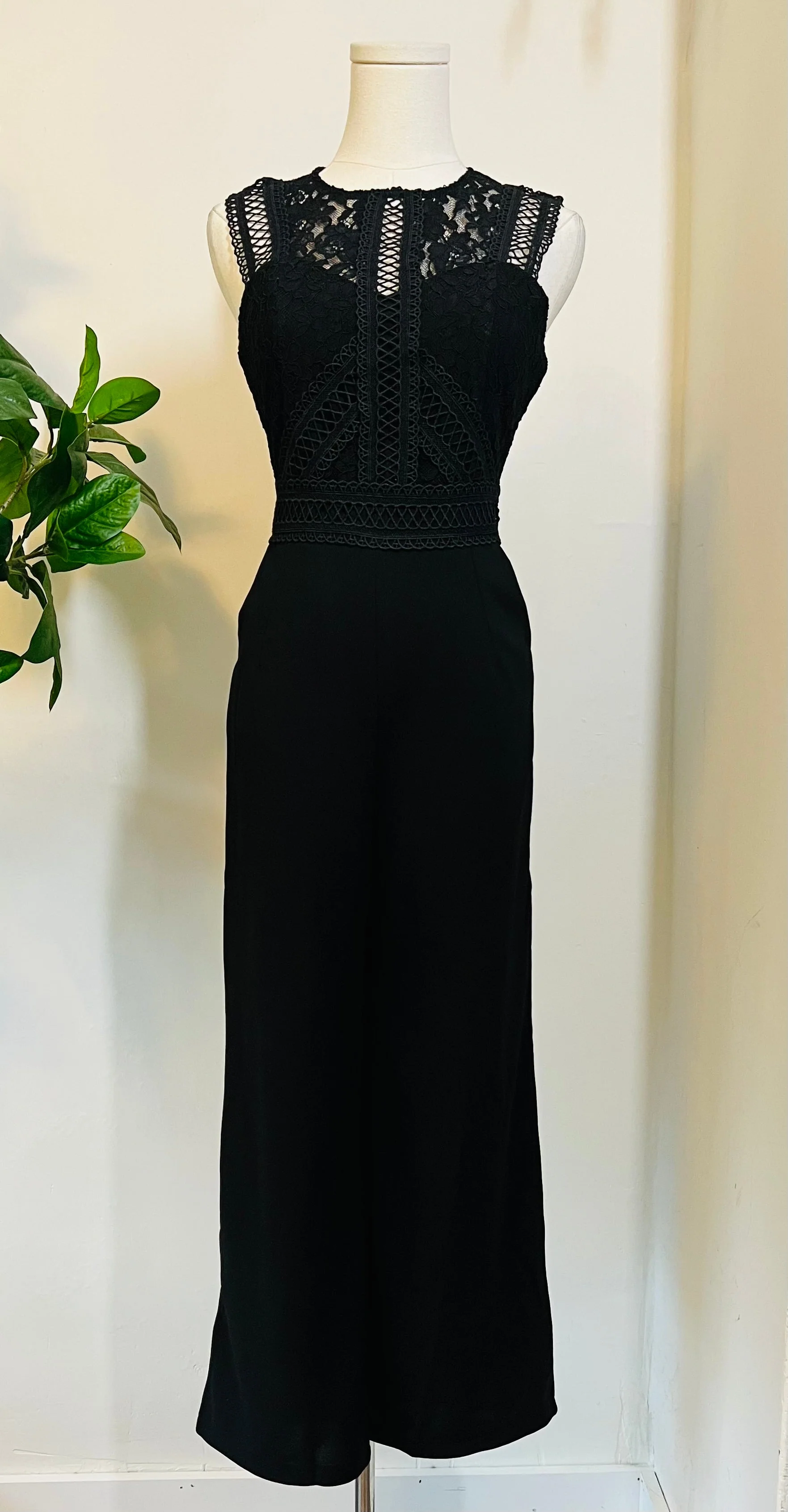 Branwen - Romantic Corporate Goth Jumpsuit - READY TO SHIP - Image 9
