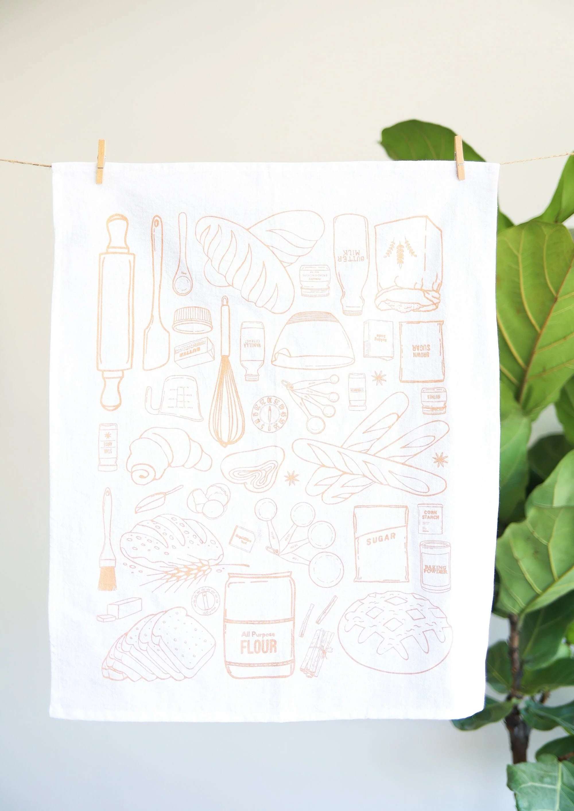 Bread Baking Tea Towel - Image 2