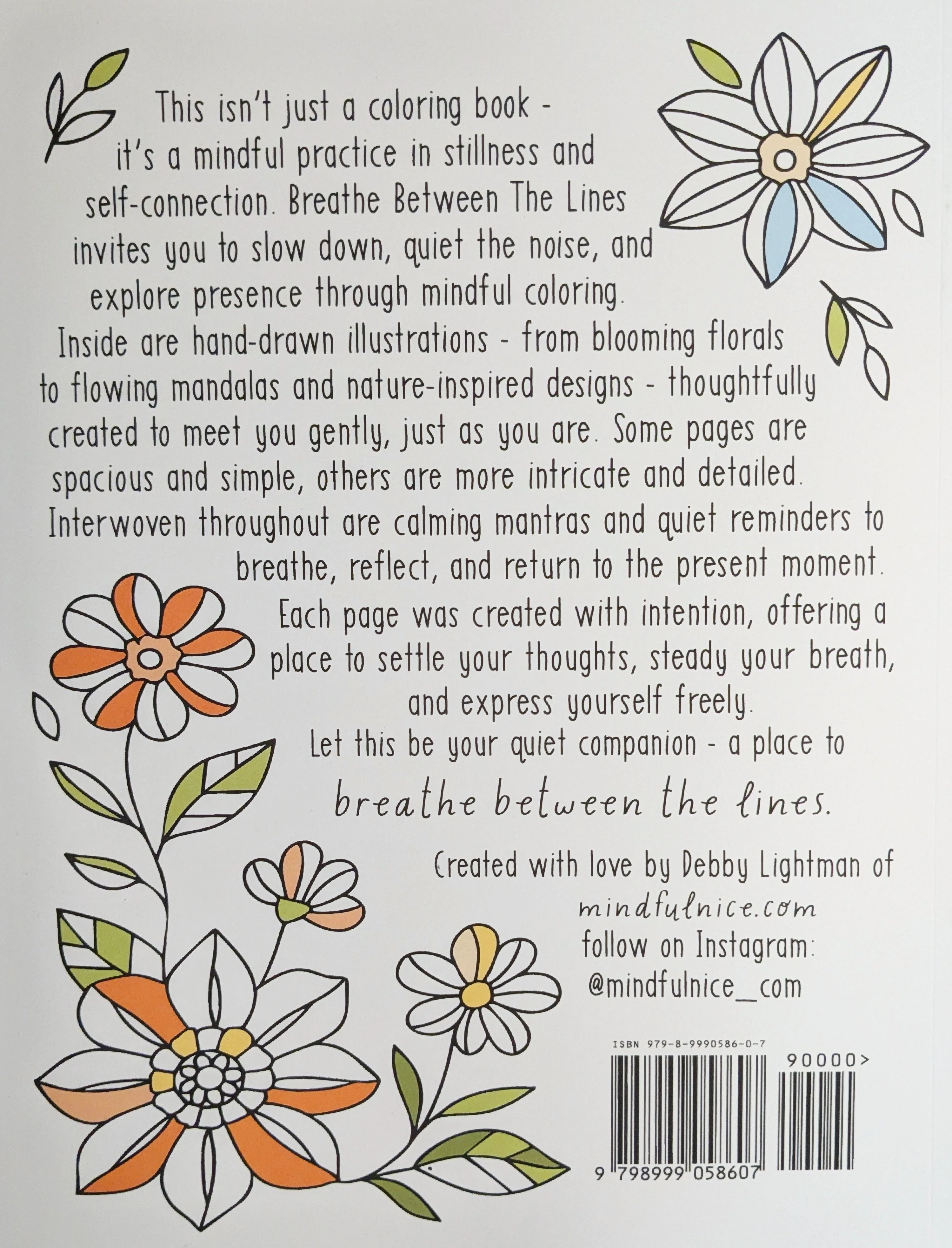 Breathe Between The Lines: a mindful coloring book - Image 4