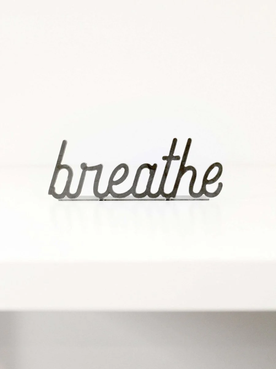 Breathe Word Sign - Image 3