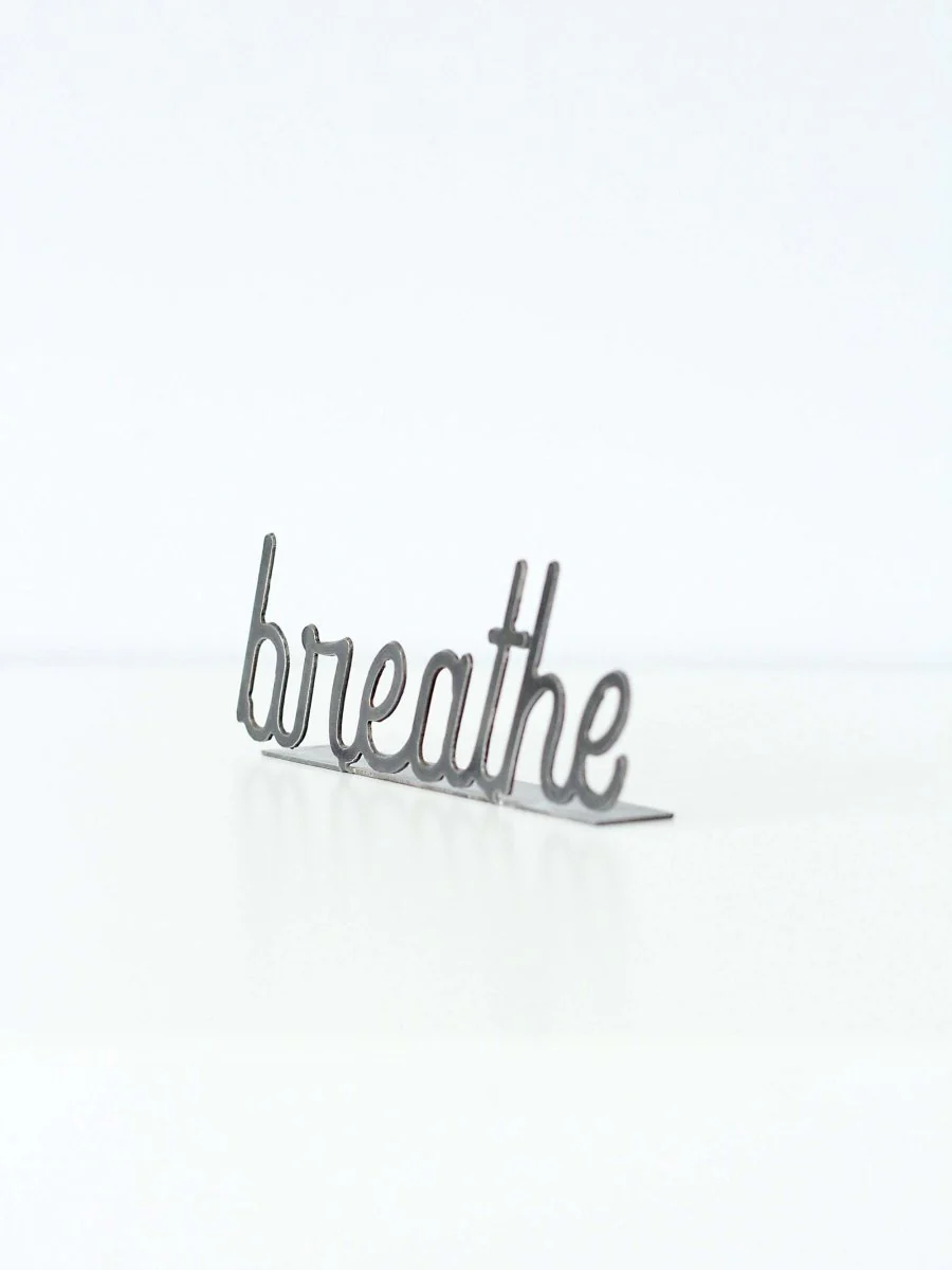 Breathe Word Sign - Image 9