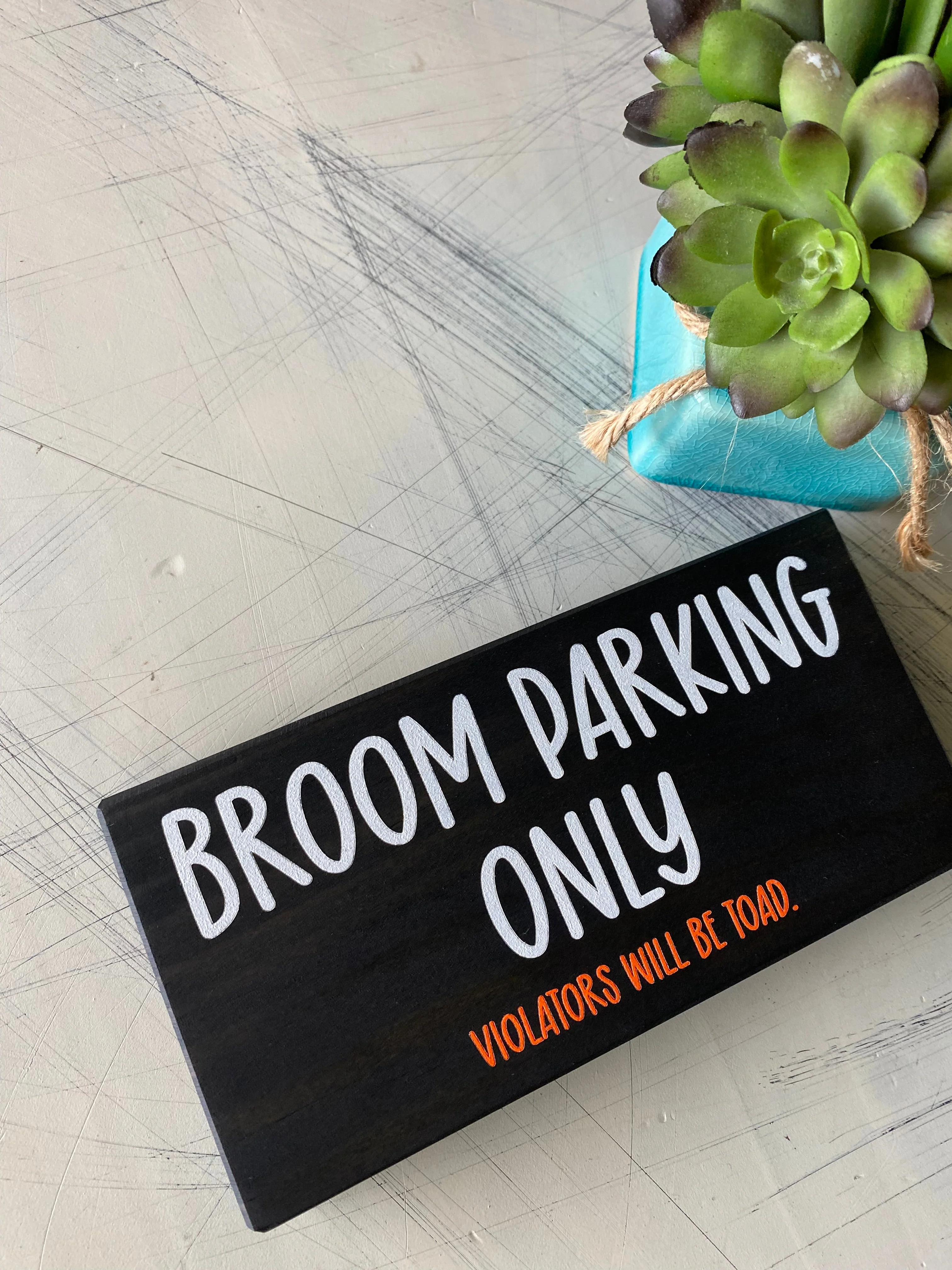 Broom Parking Only - Violators Will Be Toad - Image 2