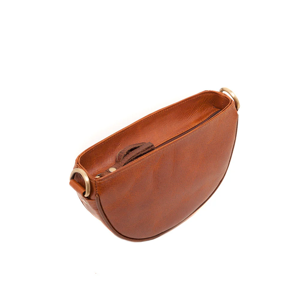 Brown Half Moon Bag - Image 4