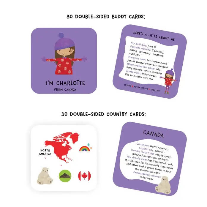Buddy Jumble Global Friends Card Game - Image 2
