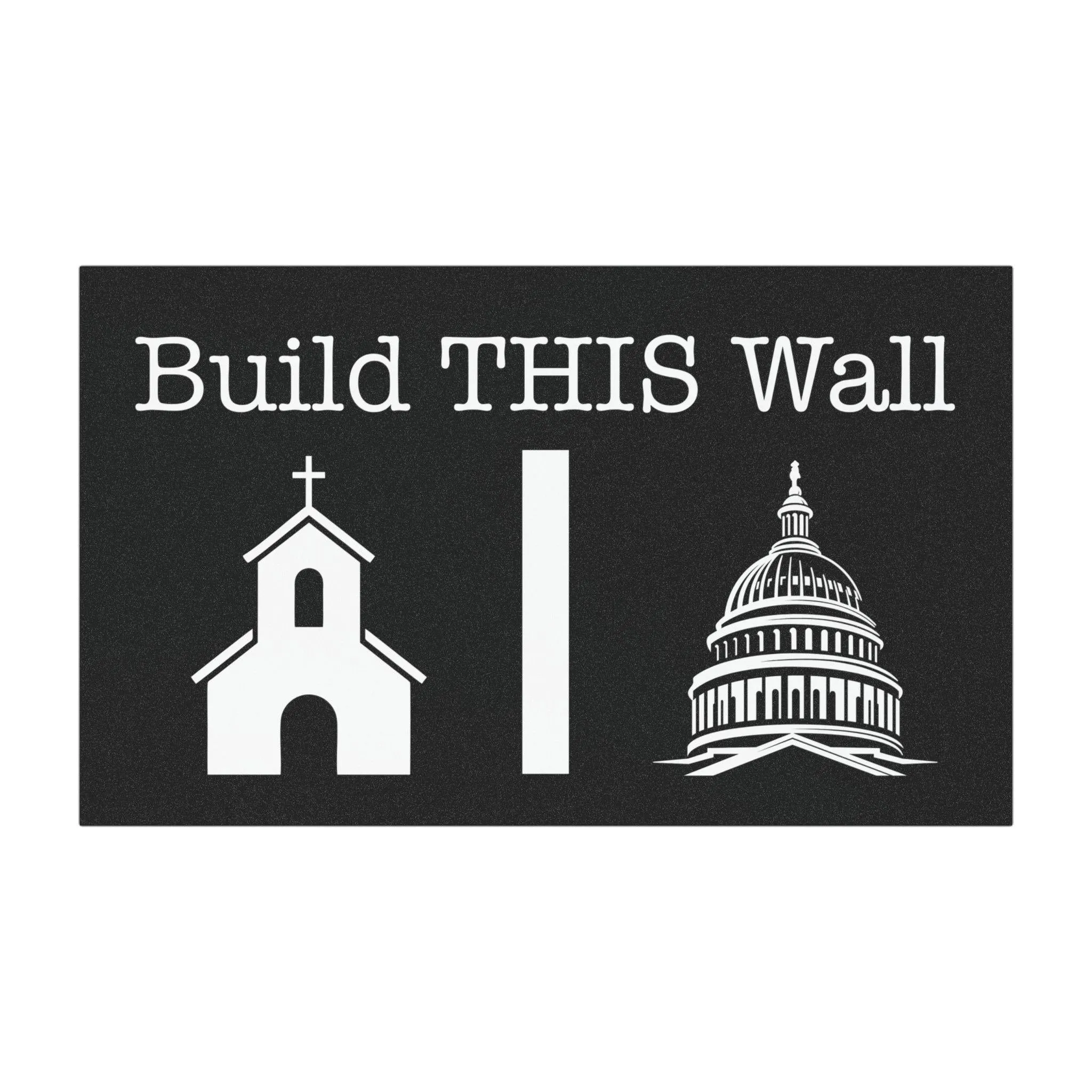 Build This Wall Car Magnet - Image 4
