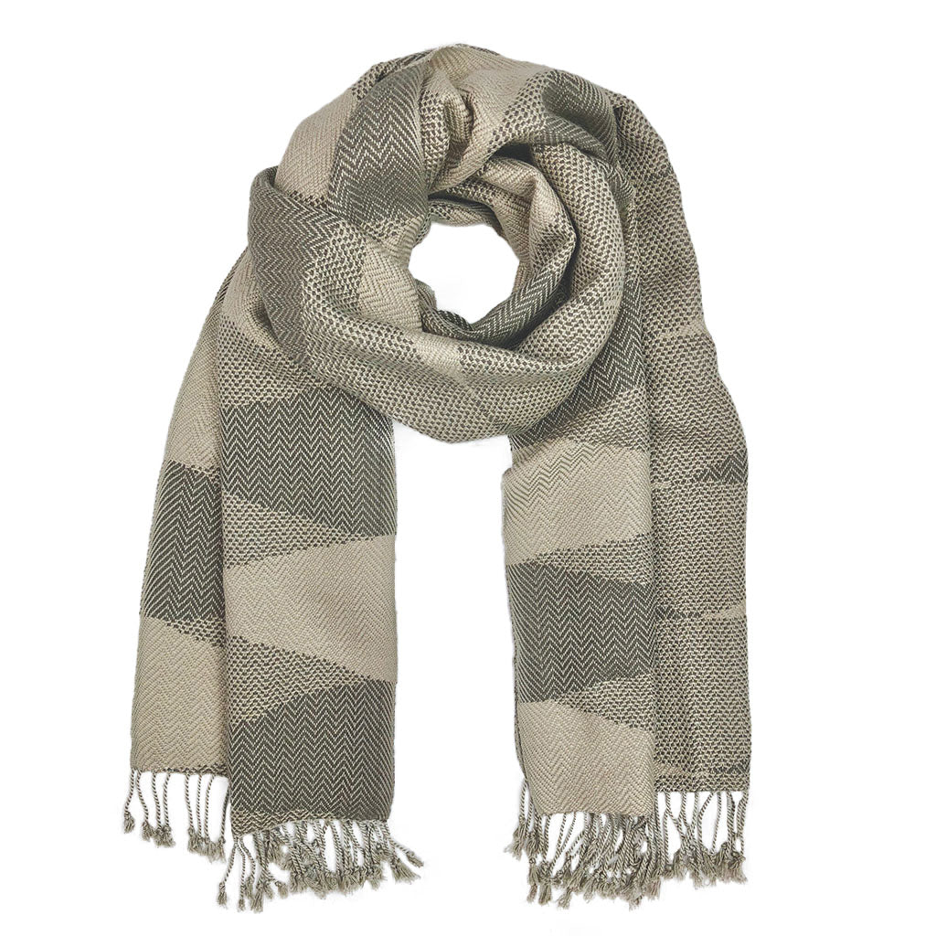 Cambodia Chevron Tapestry Scarf - Image 3