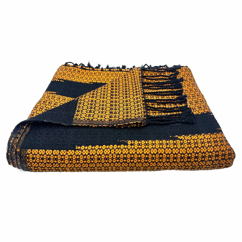 Cambodian Handloom Tapestry Throw - Image 2