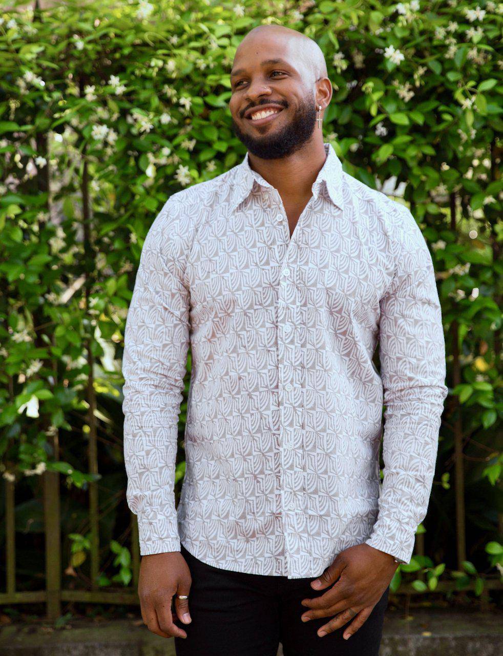 Campbell Organic Cotton Men's Button Down Shirt - Image 2