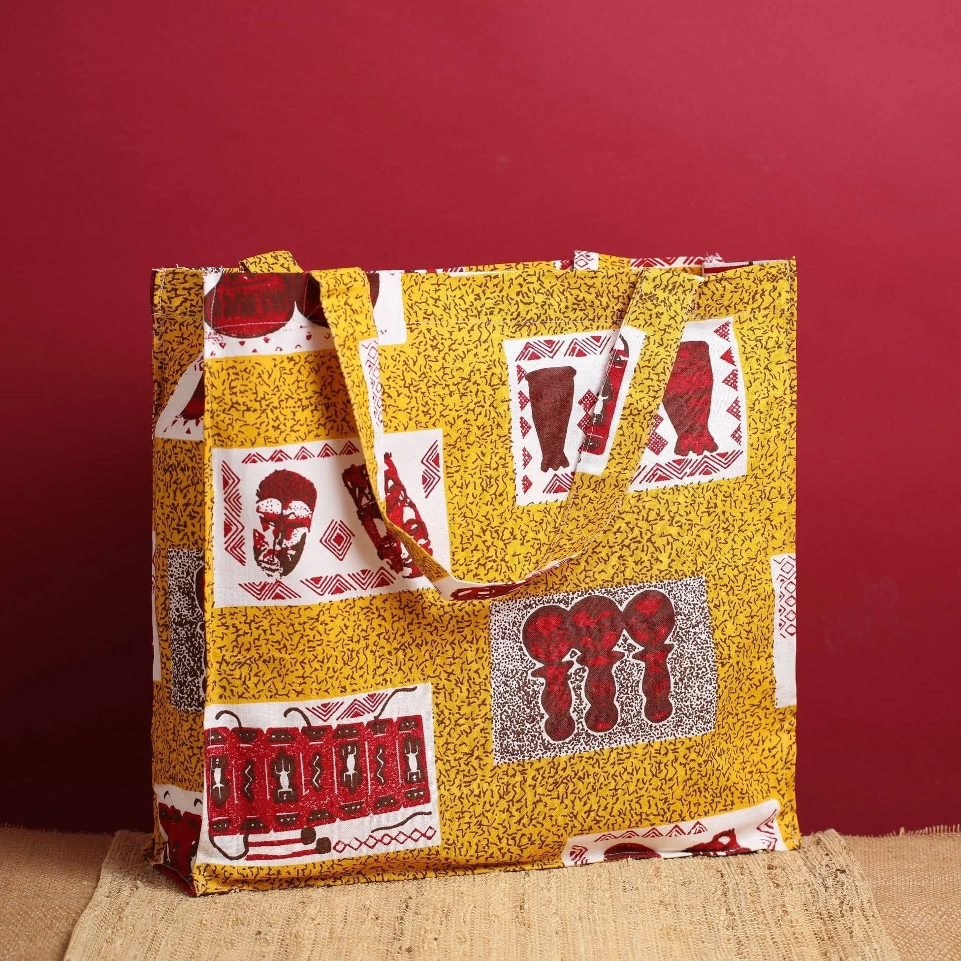 Canvas Beach Tote Bag, Top Handle Shoulder Tote Bags - Image 2