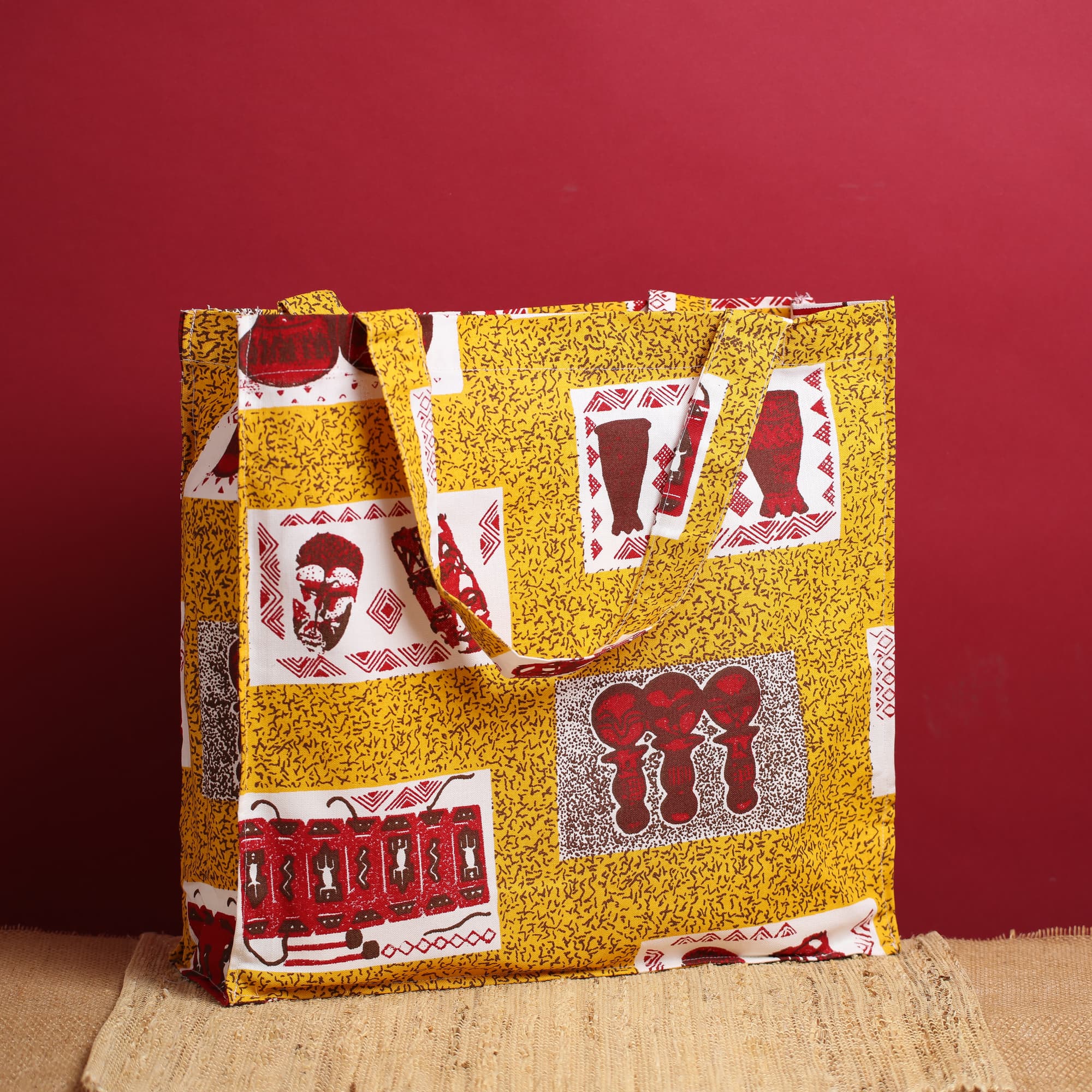Canvas Beach Tote Bag, Top Handle Shoulder Tote Bags - Image 5