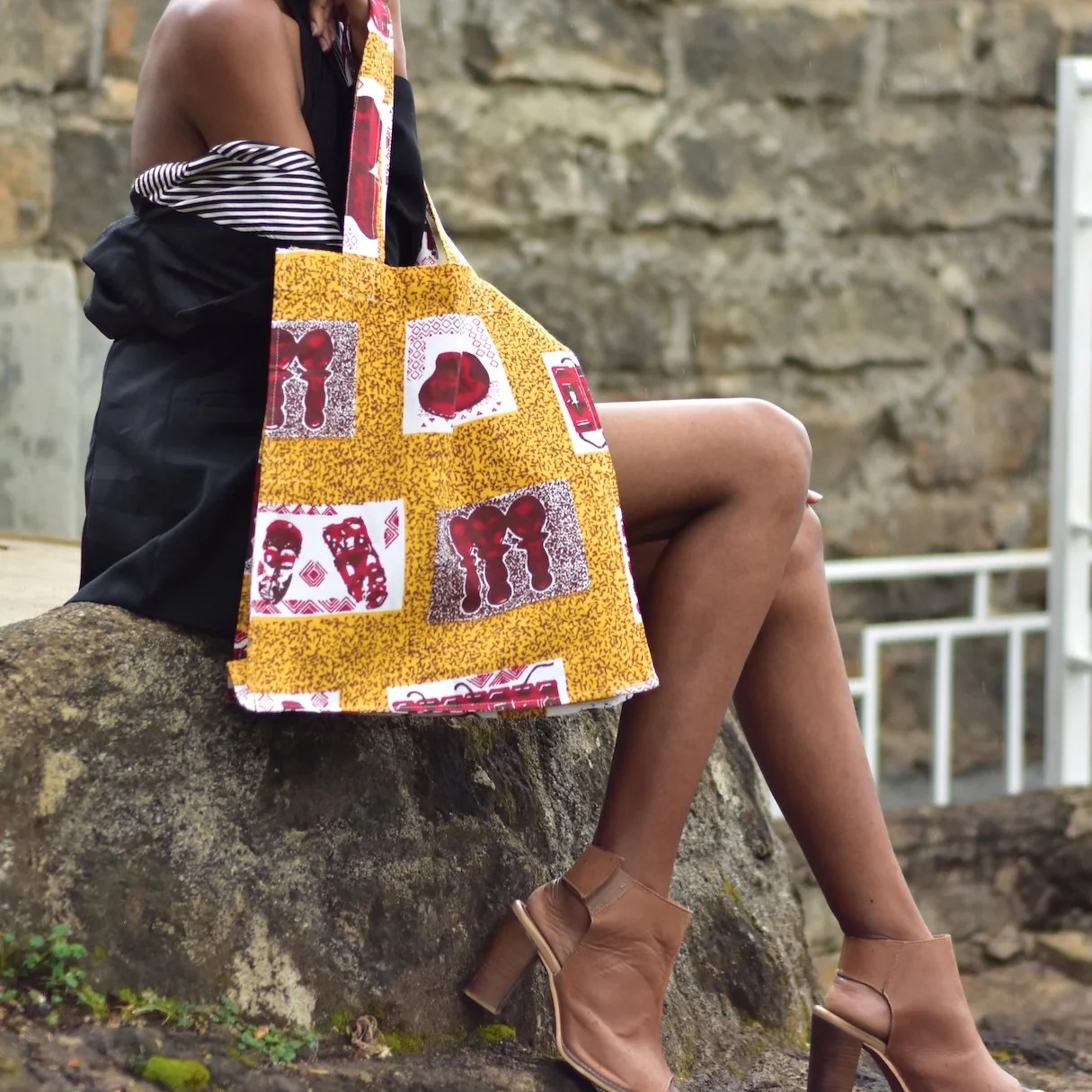 Canvas Beach Tote Bag, Top Handle Shoulder Tote Bags - Image 9