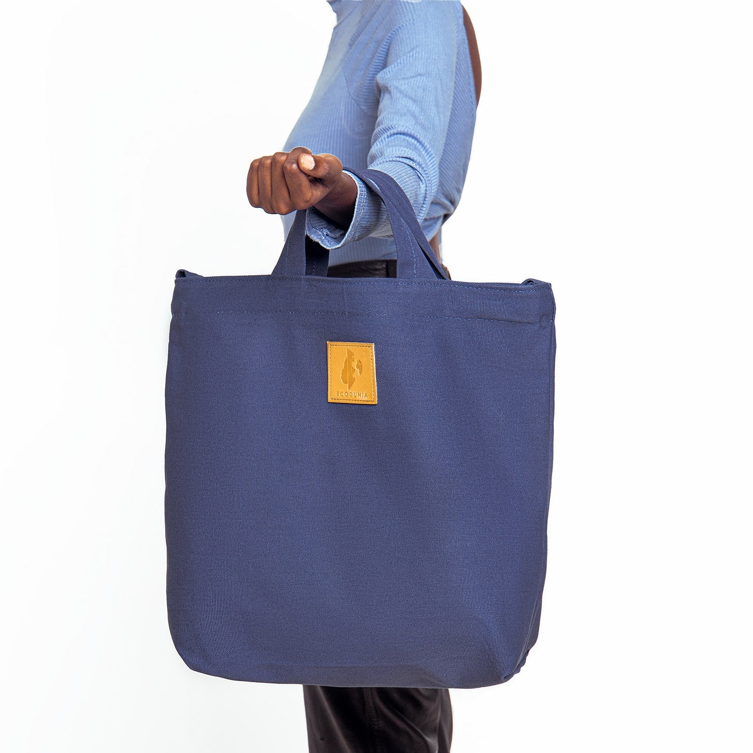 Canvas Carry-All Crossbody Bag for Men & Women | Amani - Image 12