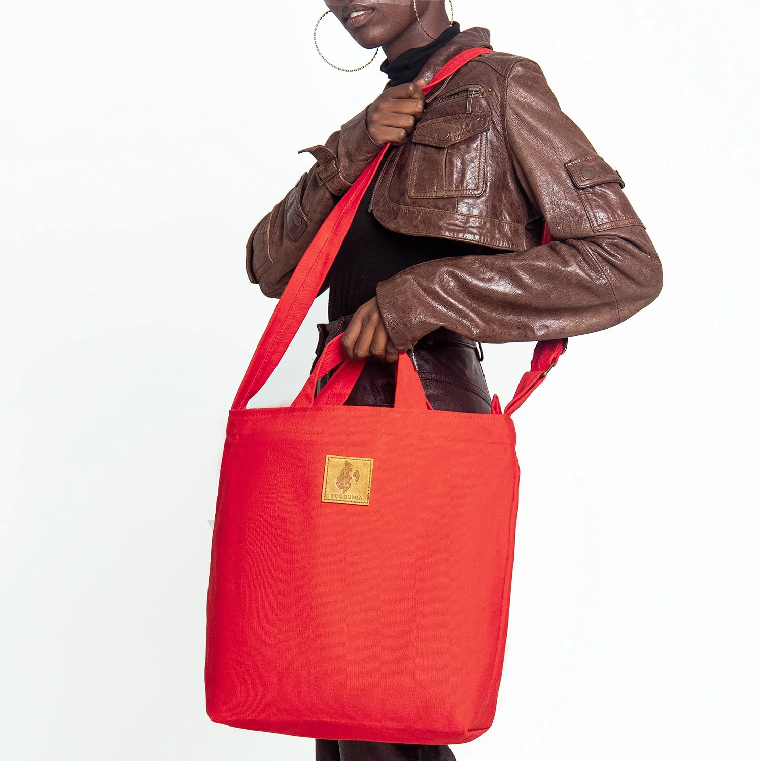 Canvas Carry-All Crossbody Bag for Men & Women | Amani - Image 19