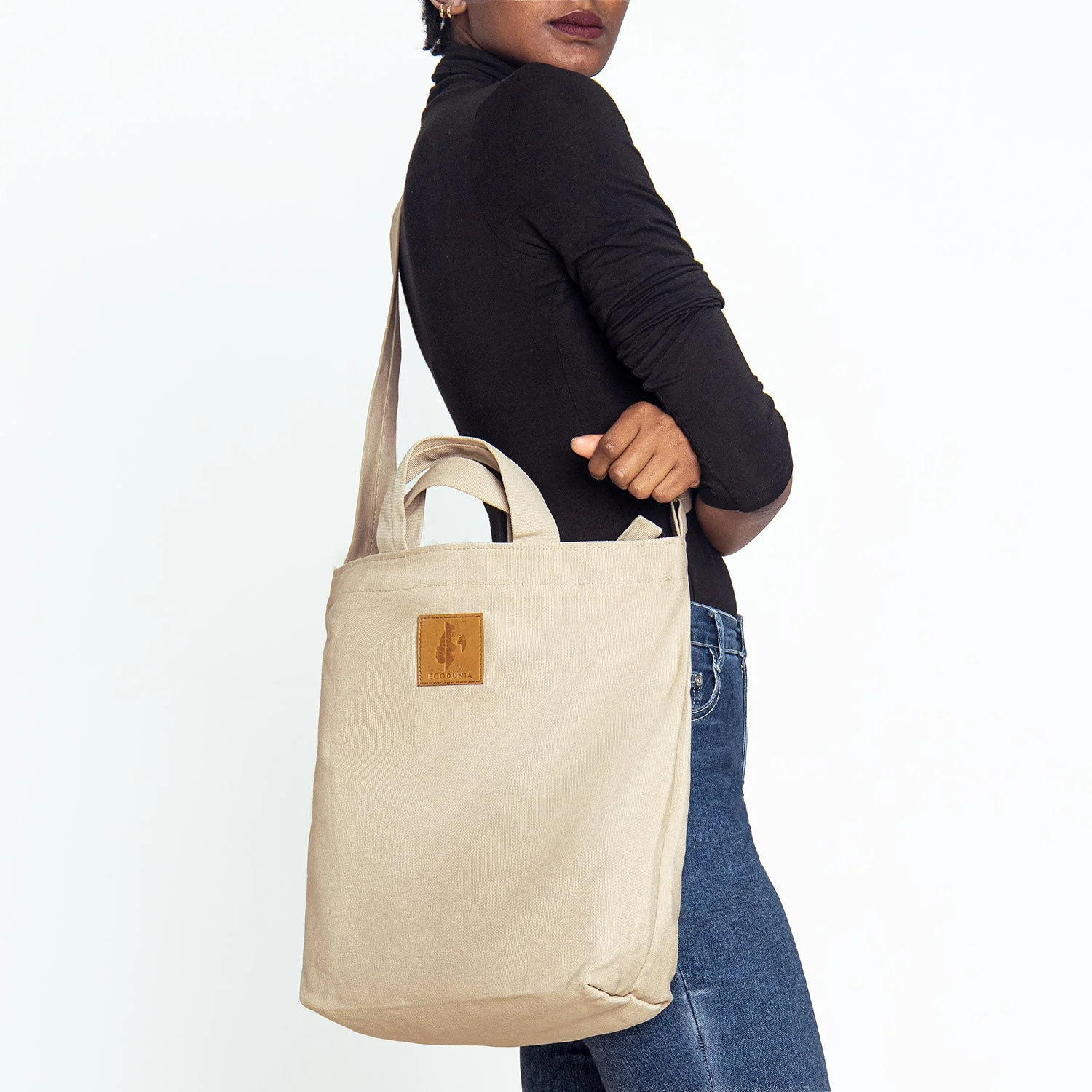 Canvas Carry-All Crossbody Bag for Men & Women | Amani - Image 21
