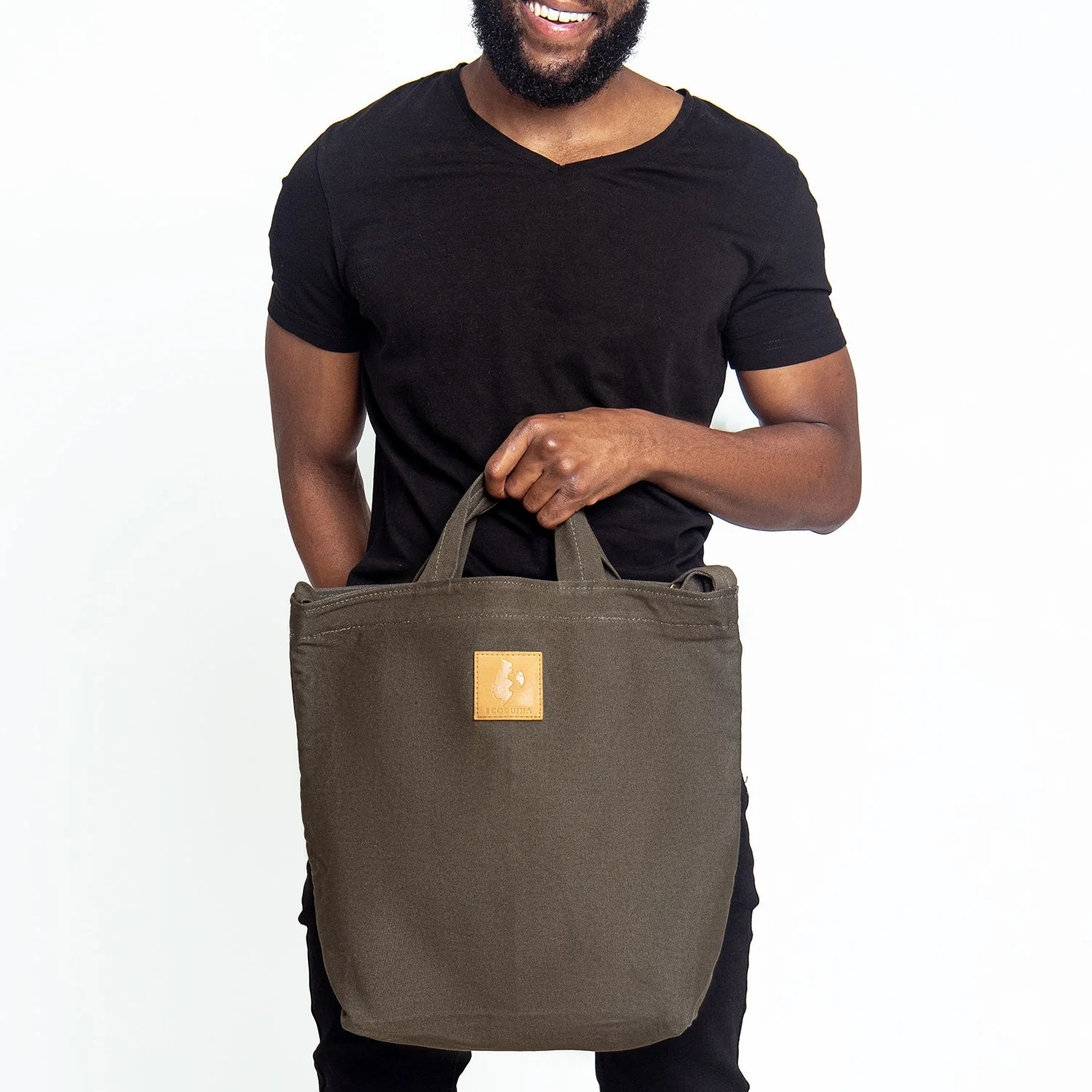 Canvas Carry-All Crossbody Bag for Men & Women | Amani - Image 23