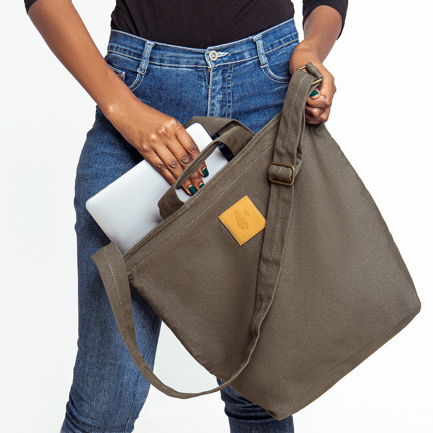 Canvas Carry-All Crossbody Bag for Men & Women | Amani - Image 24