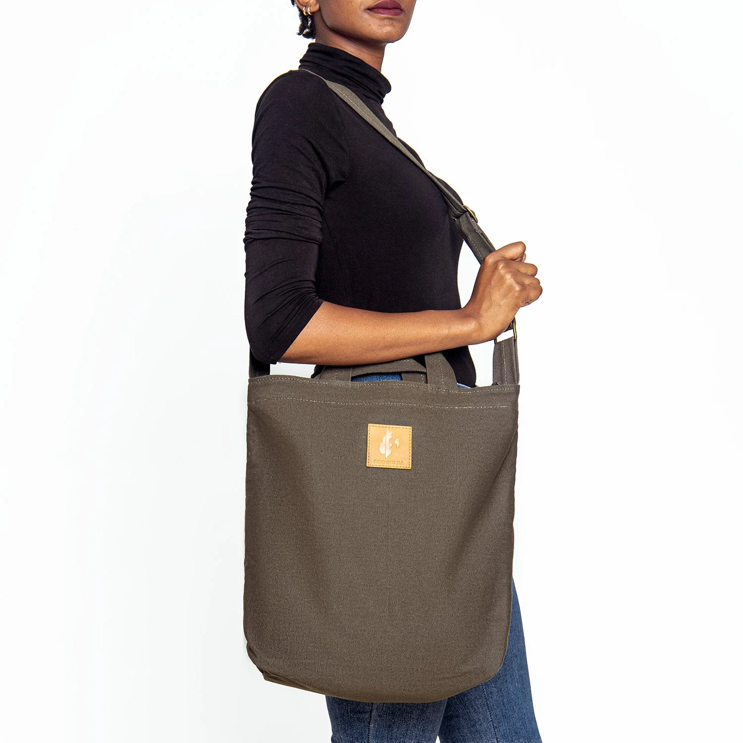 Canvas Carry-All Crossbody Bag for Men & Women | Amani - Image 25
