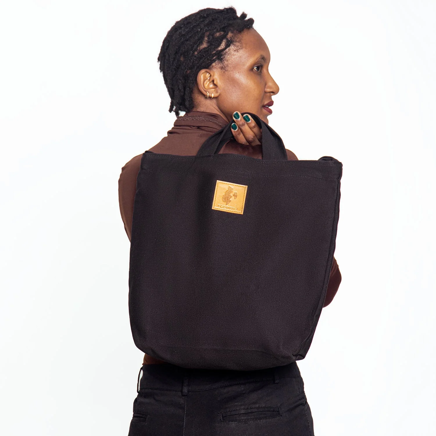 Canvas Carry-All Crossbody Bag for Men & Women | Amani - Image 29