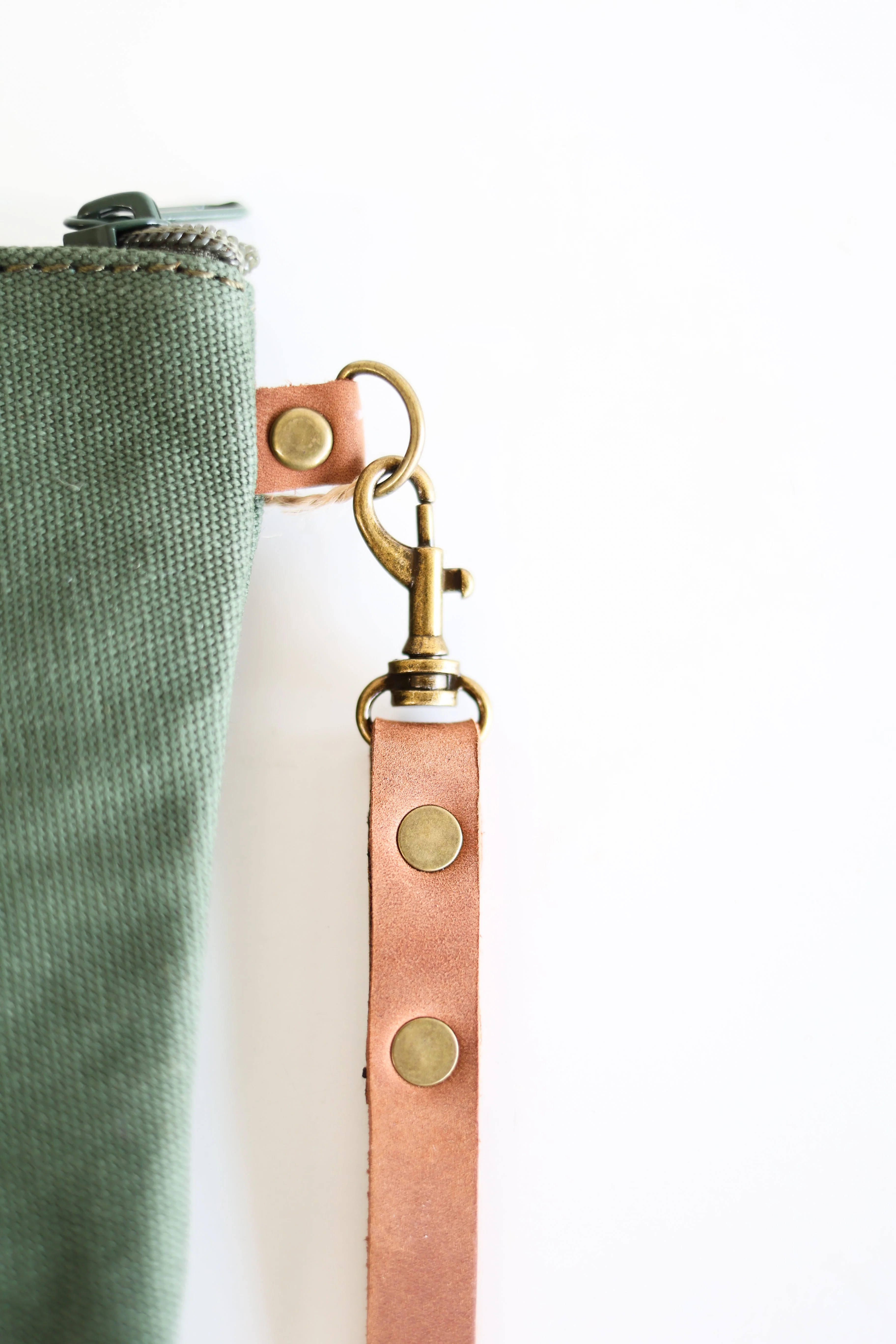 Canvas Clutch/Zippered Pouch - Image 3