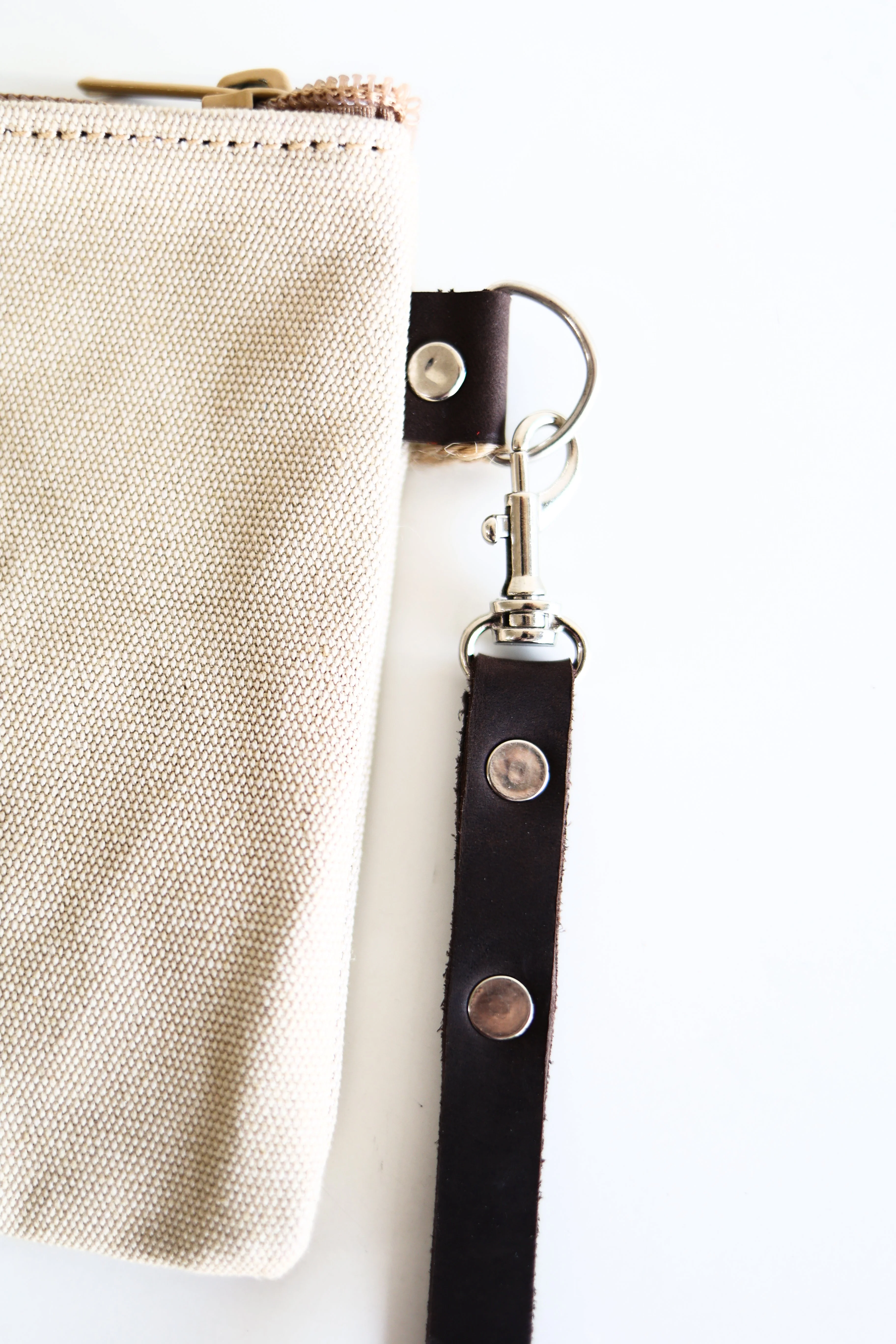 Canvas Clutch/Zippered Pouch - Image 5