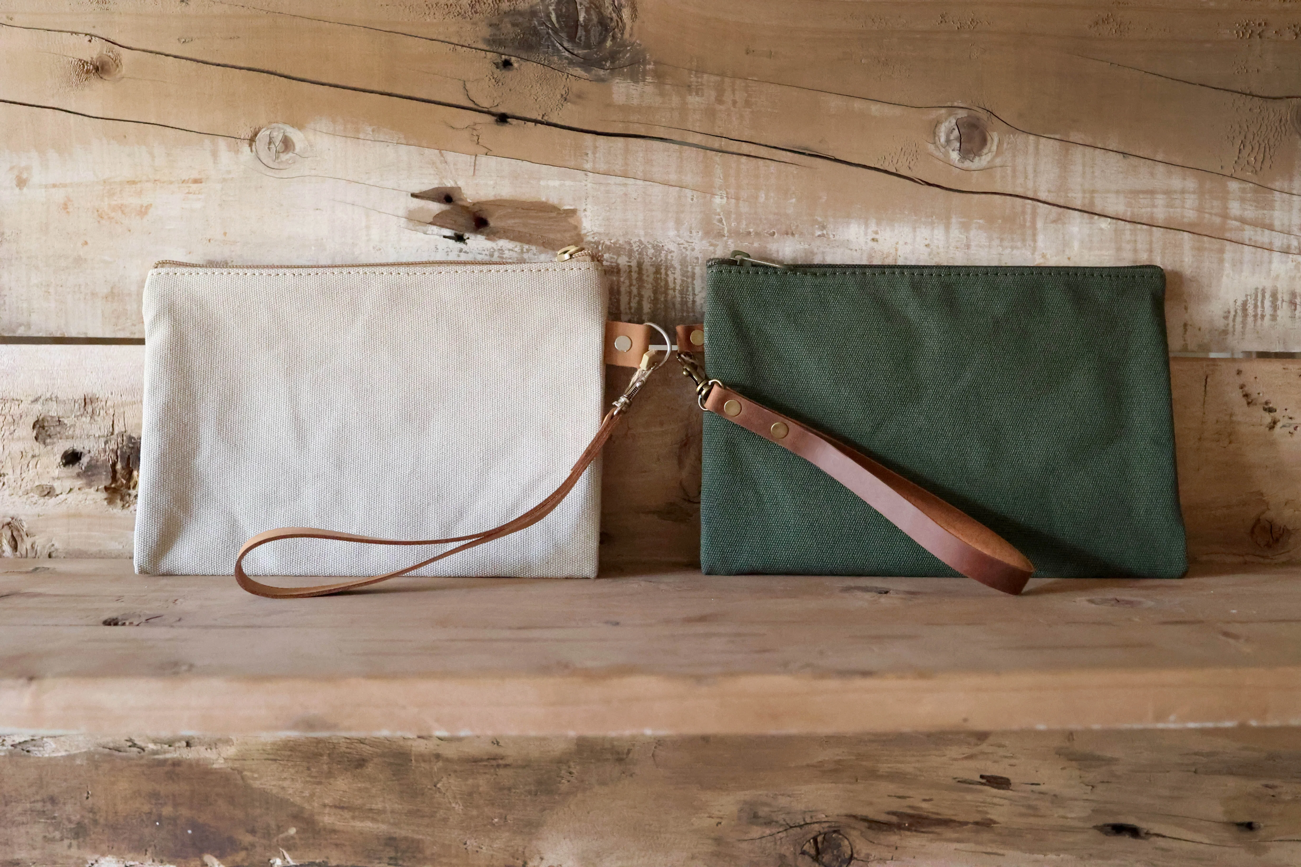 Canvas Clutch/Zippered Pouch - Image 8