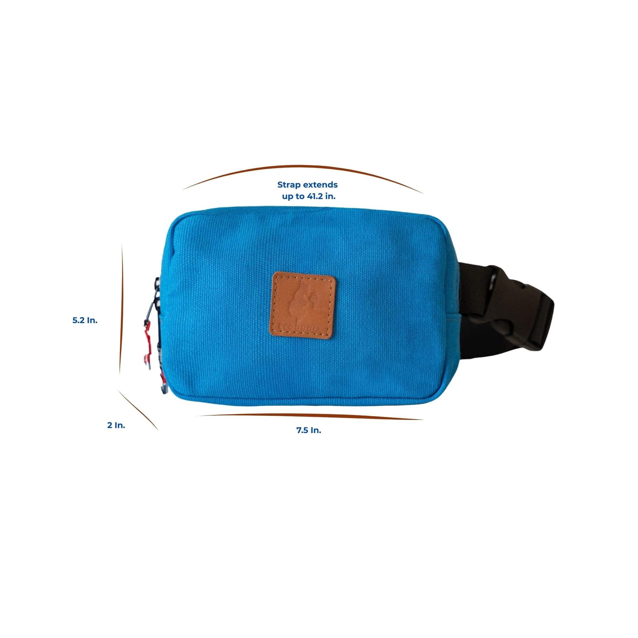 Canvas Crossbody Belt Bag Pouch, The Everywhere Belt Bag 1L - Image 13