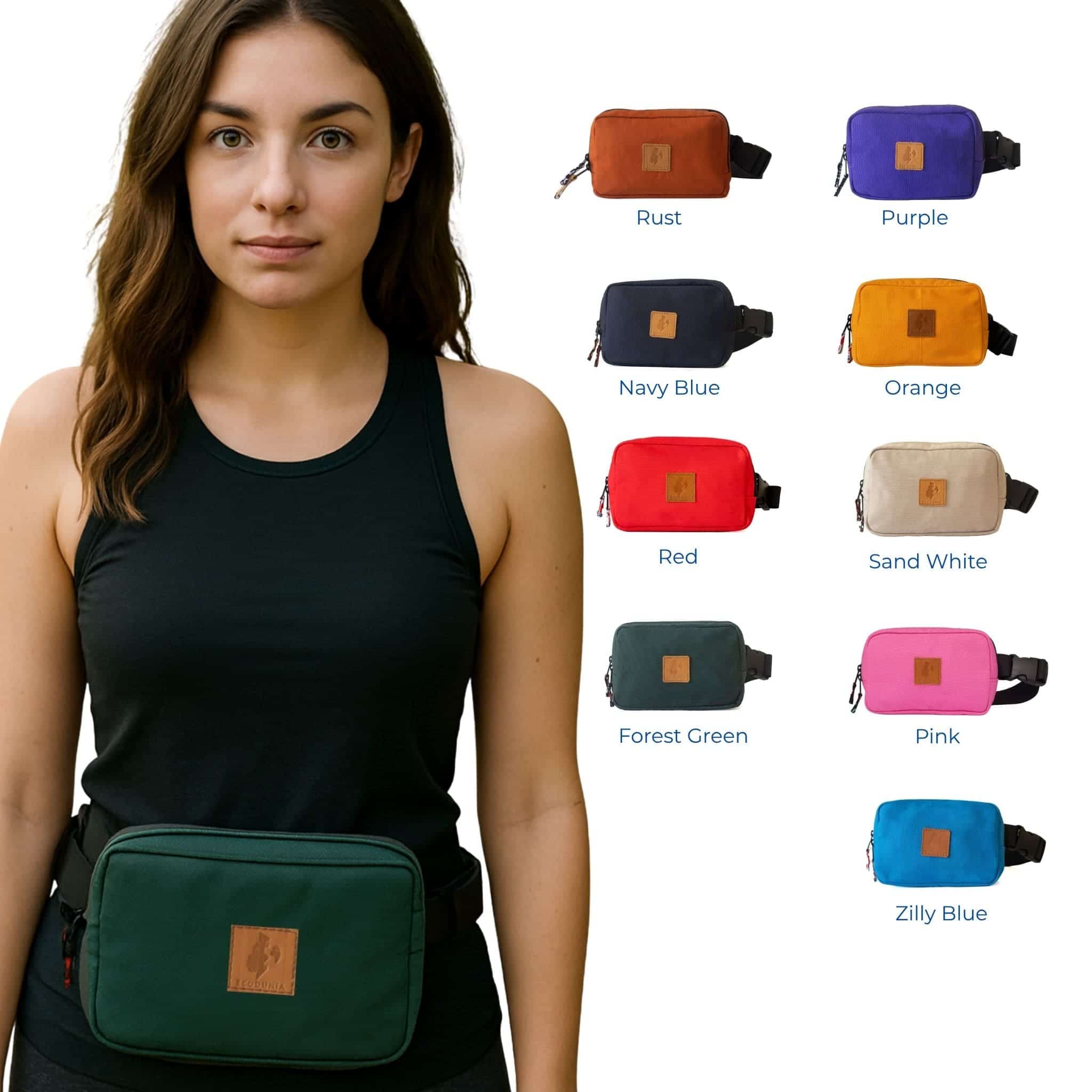 Canvas Crossbody Belt Bag Pouch, The Everywhere Belt Bag 1L - Image 31