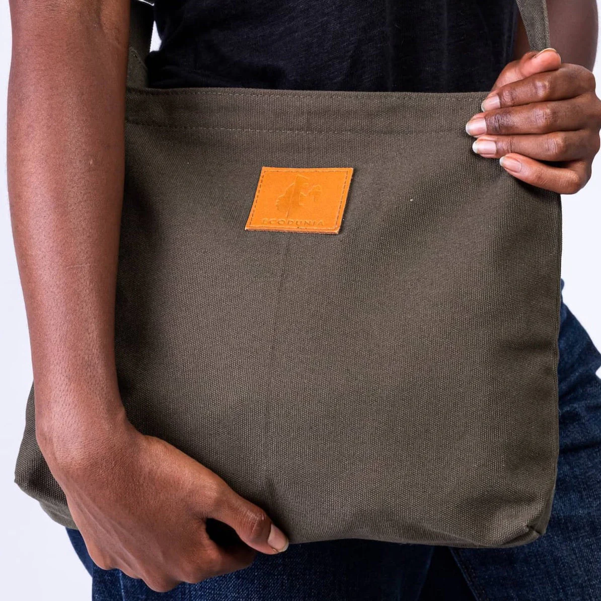 Canvas Mini Crossbody Bag for Men & Women | Amani - Image 24