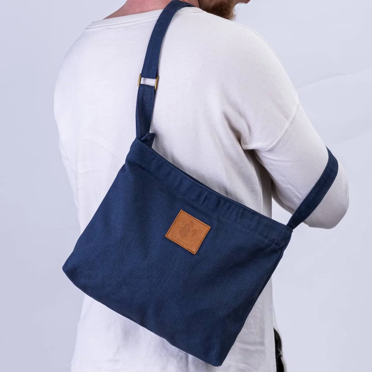 Canvas Mini Crossbody Bag for Men & Women | Amani - Image 25