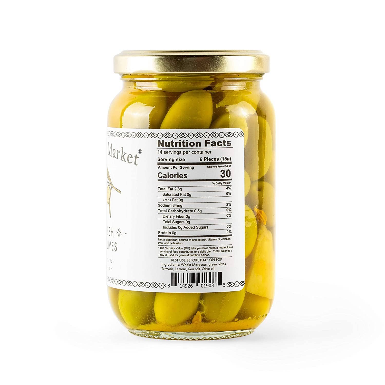 Casablanca Market Marrakesh Spiced Green Olives - Image 4