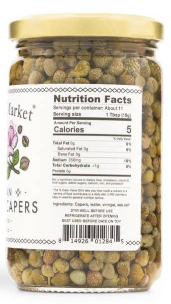 Casablanca Market Moroccan Non-Pareil Capers - Image 2