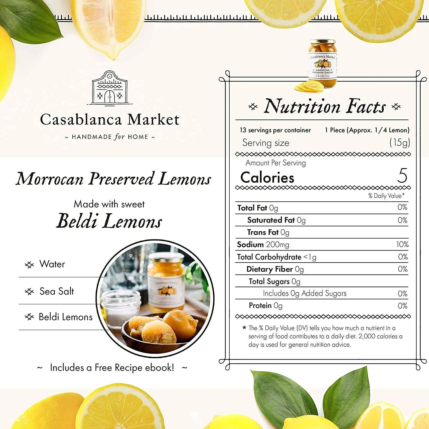 Casablanca Market Preserved Lemons - Small - Image 7
