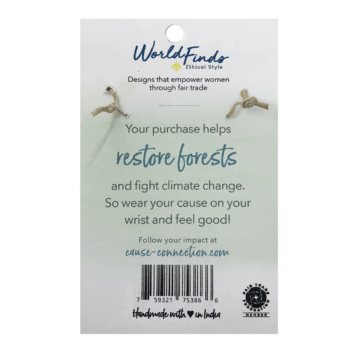 Cause Connection Bracelet - Plant - Image 3