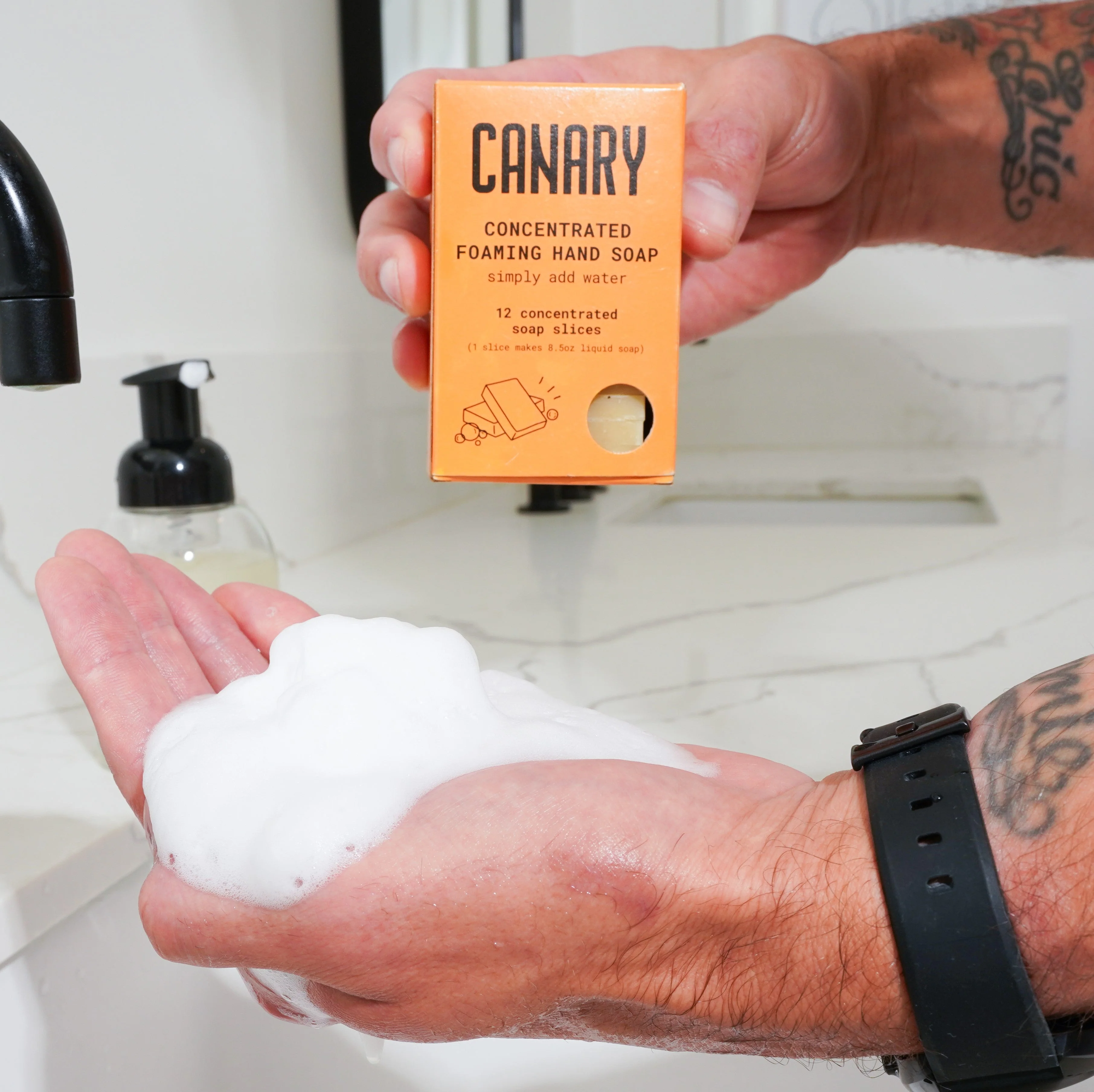 Cedar Mint Concentrated Hand Soap Refill Bars - Image 2