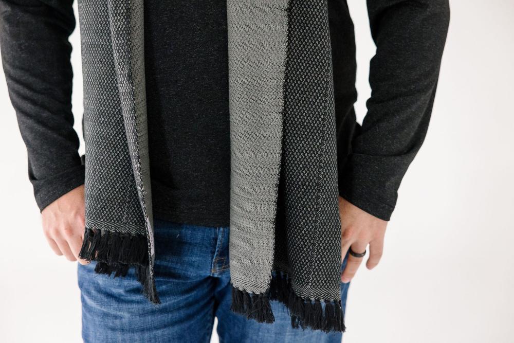 Chala Handwoven Ethiopian Cotton Scarf - Image 5