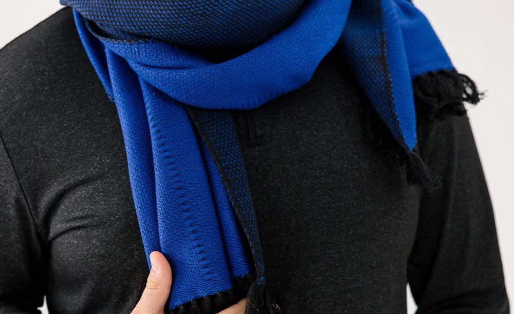 Chala Handwoven Ethiopian Cotton Scarf - Image 6