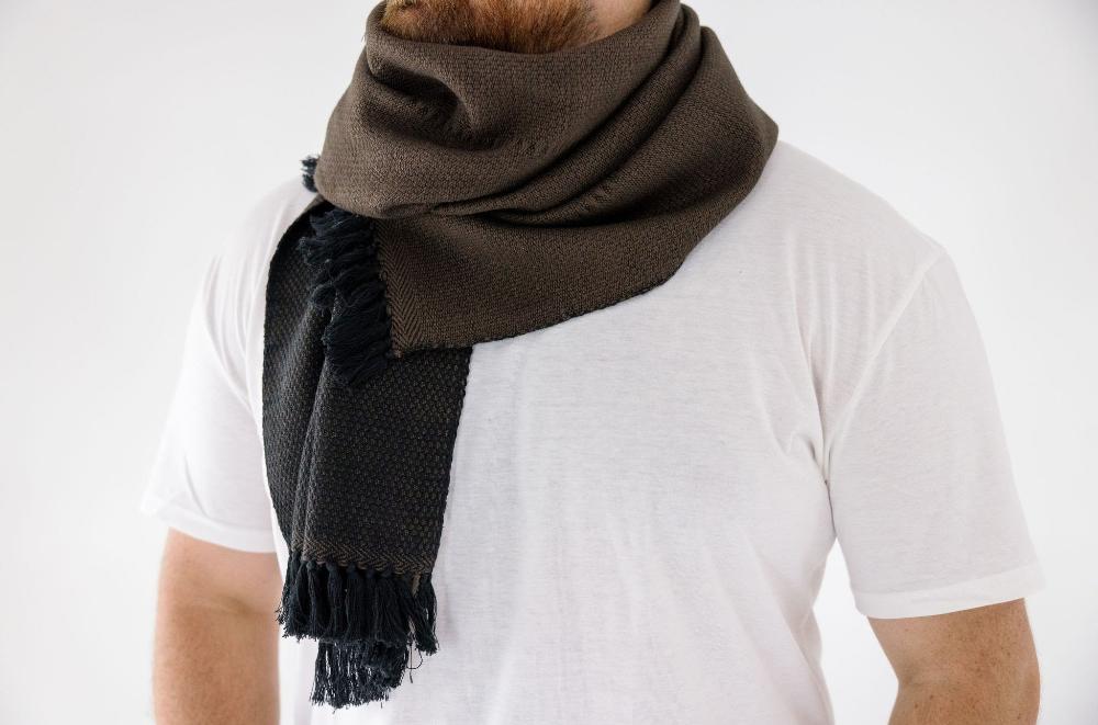 Chala Handwoven Ethiopian Cotton Scarf - Image 7