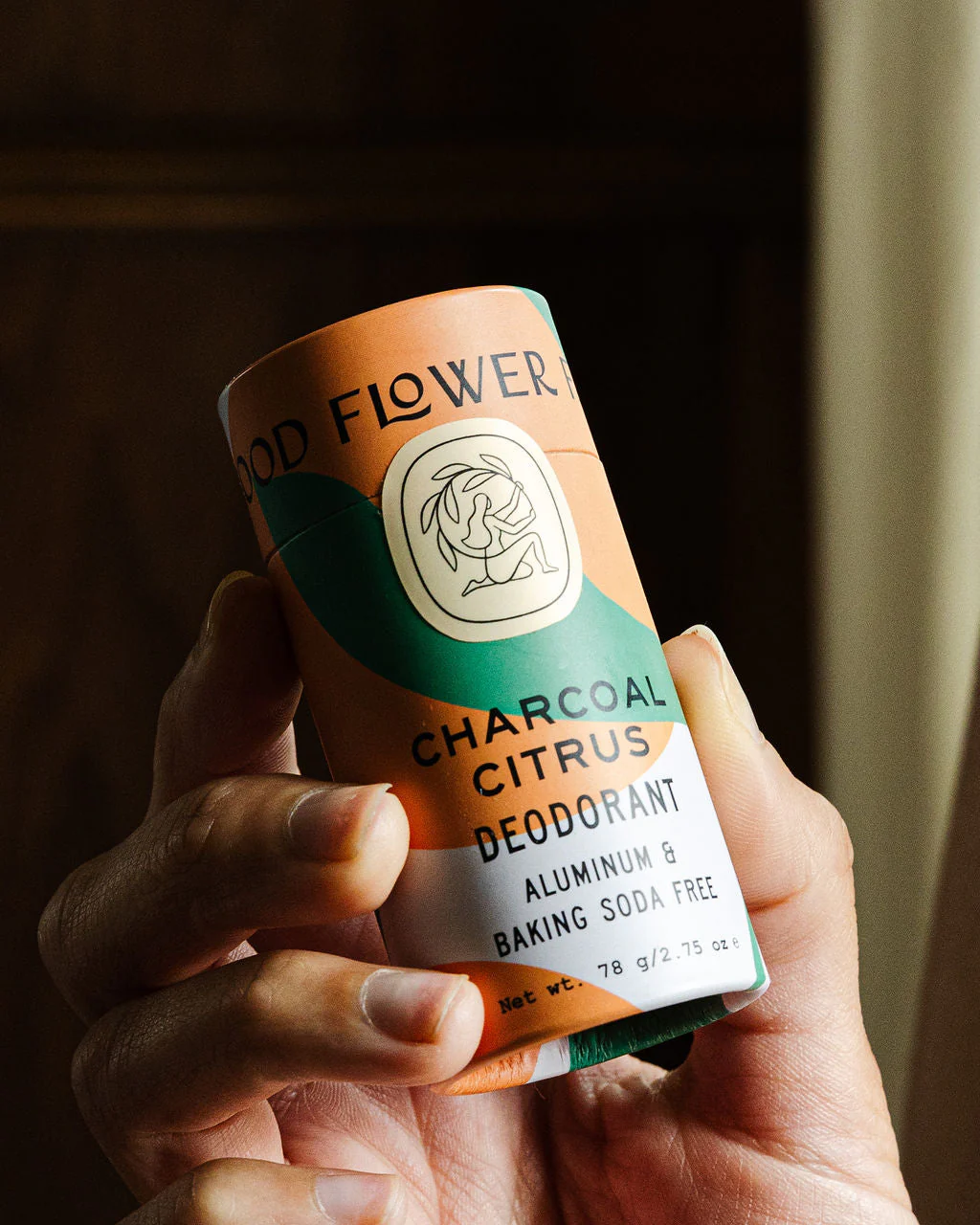 Charcoal Citrus Deodorant Plastic-Free Tube - Image 4