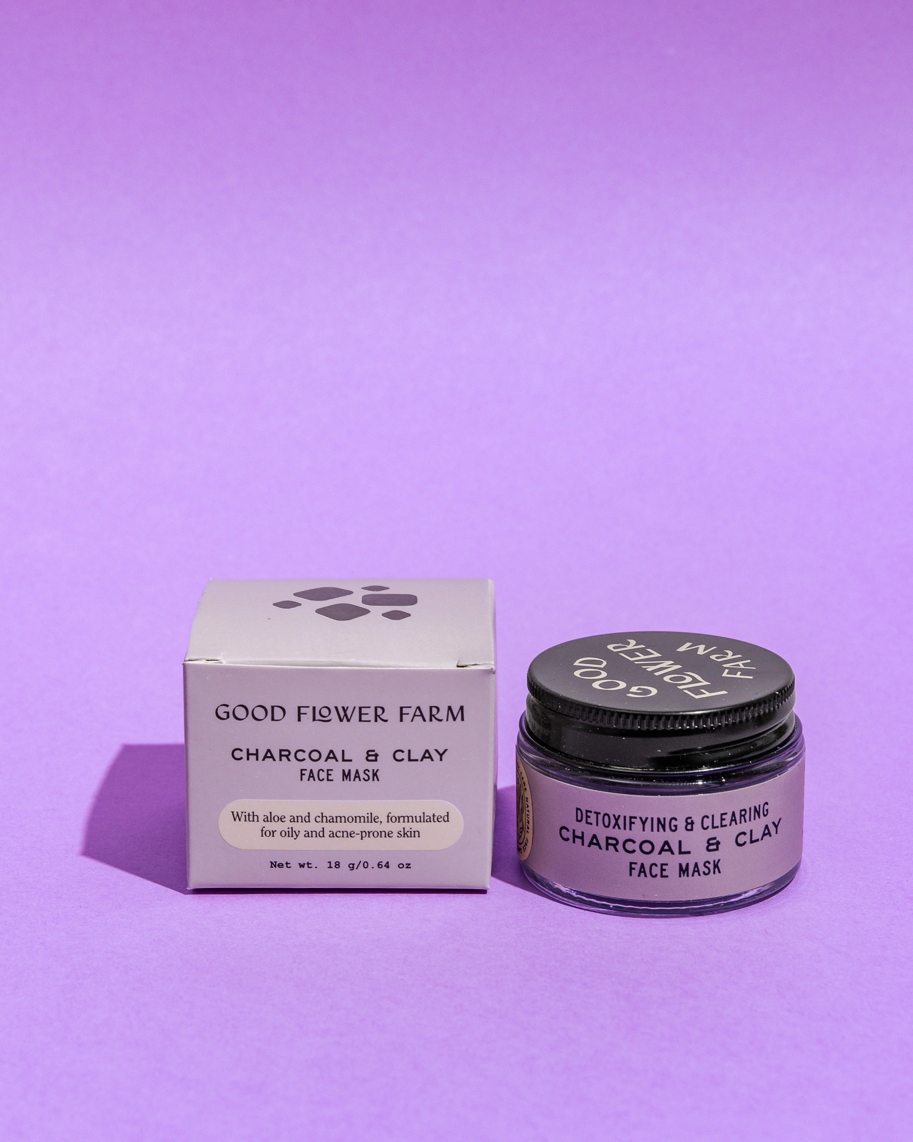 Charcoal & Clay Botanical Face Mask - Image 3