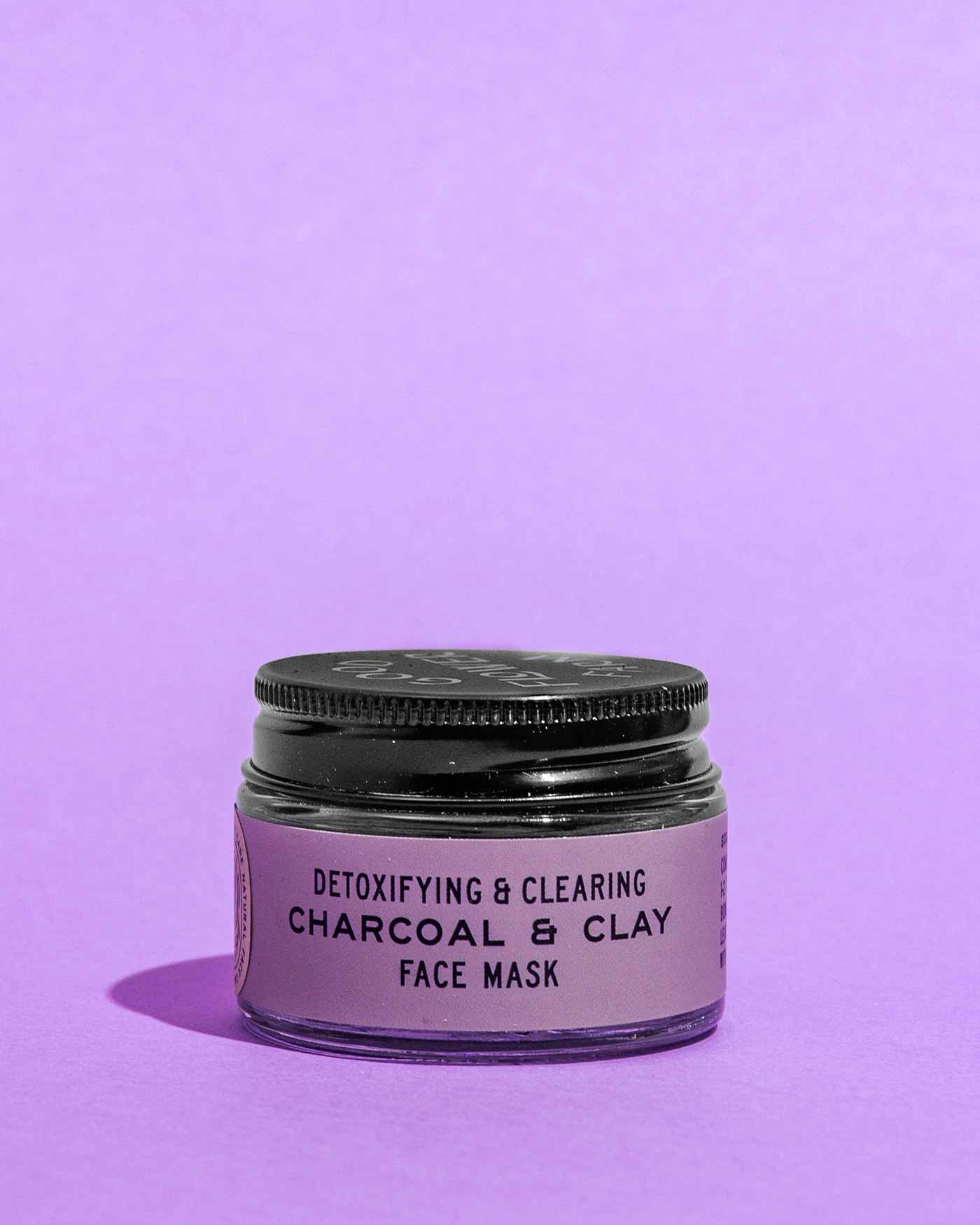 Charcoal & Clay Botanical Face Mask - Image 6