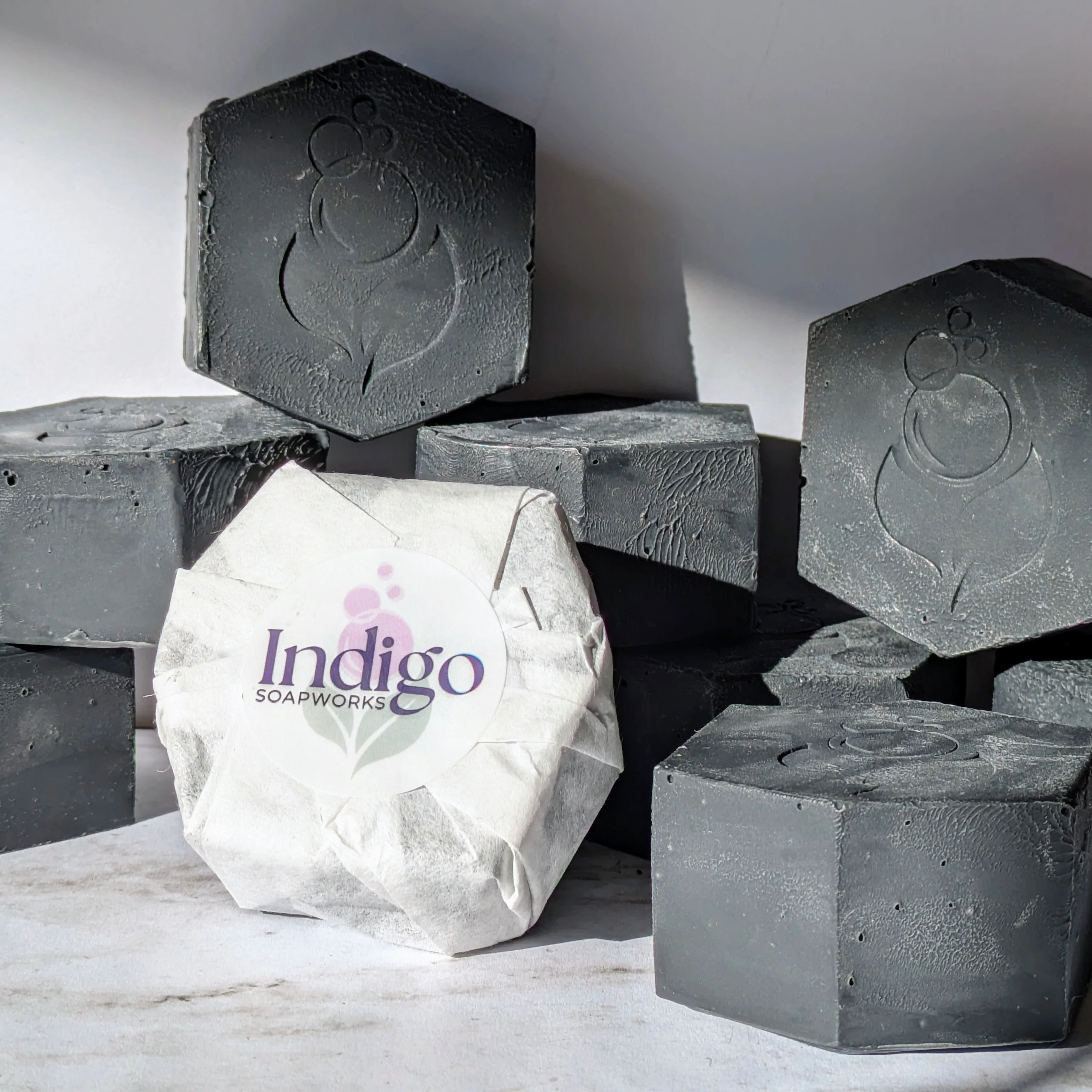Charcoal Tea Tree Face Soap bar - Image 2