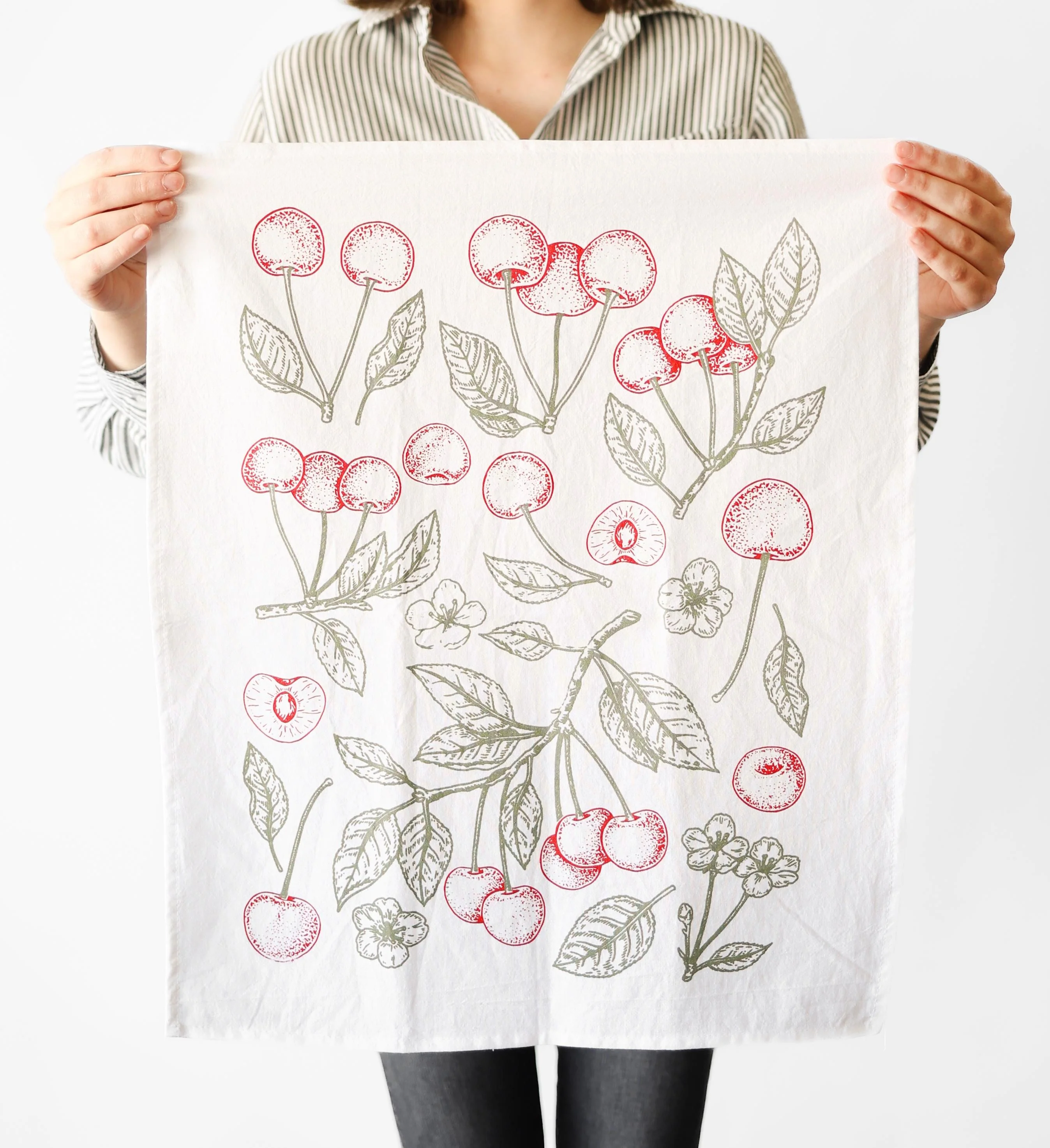 Cherry Tea Towel - Image 2