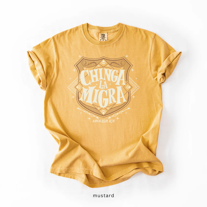 Chinga La Migra Abolish Ice Shirt - Image 4
